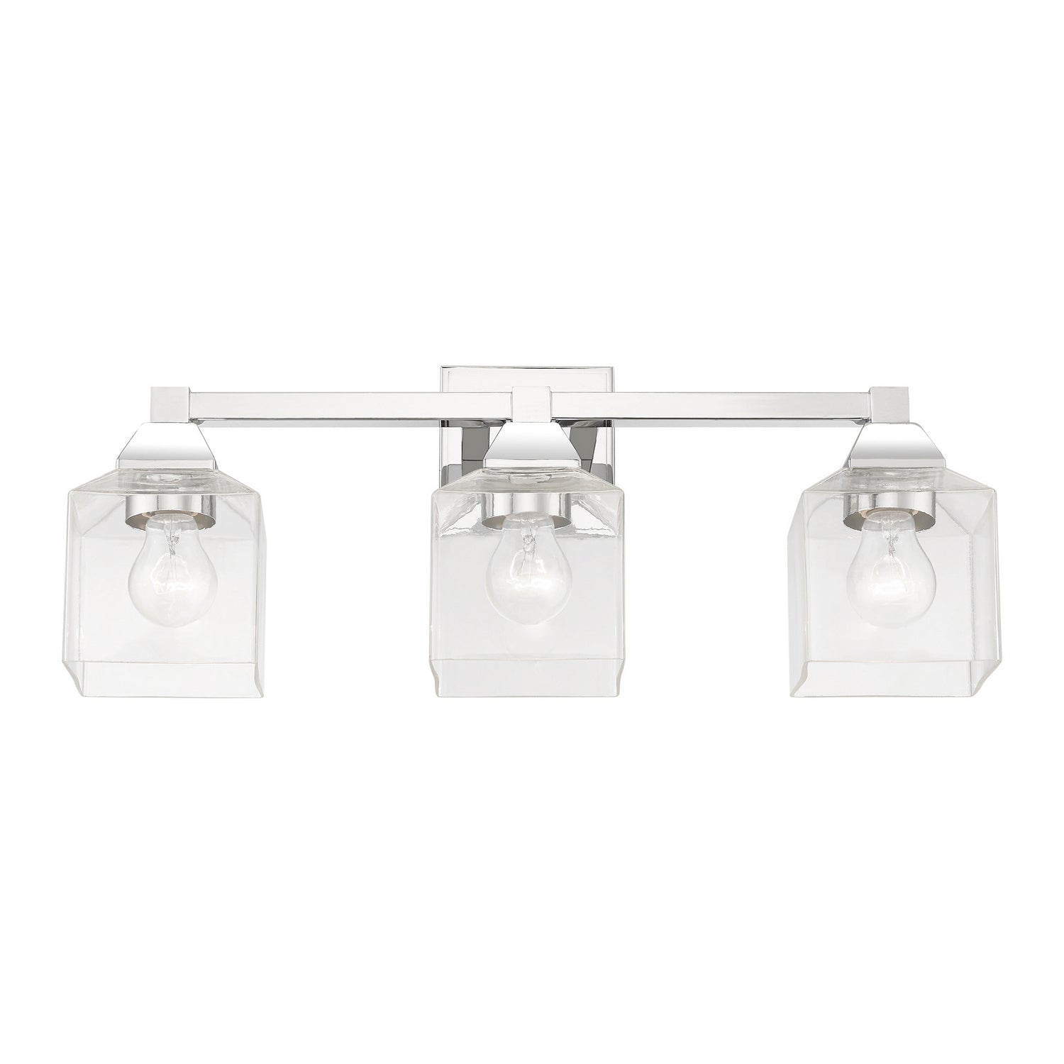 Livex Lighting - 16773-05 - Three Light Vanity Sconce - Aragon - Polished Chrome