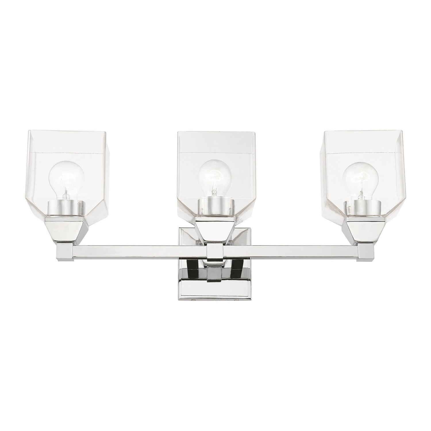 Livex Lighting - 16773-05 - Three Light Vanity Sconce - Aragon - Polished Chrome