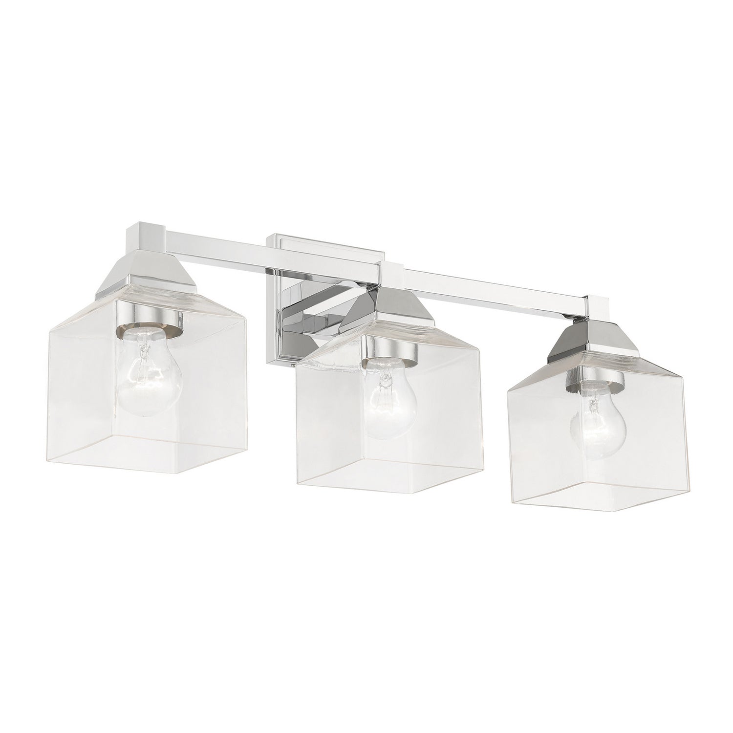 Livex Lighting - 16773-05 - Three Light Vanity Sconce - Aragon - Polished Chrome