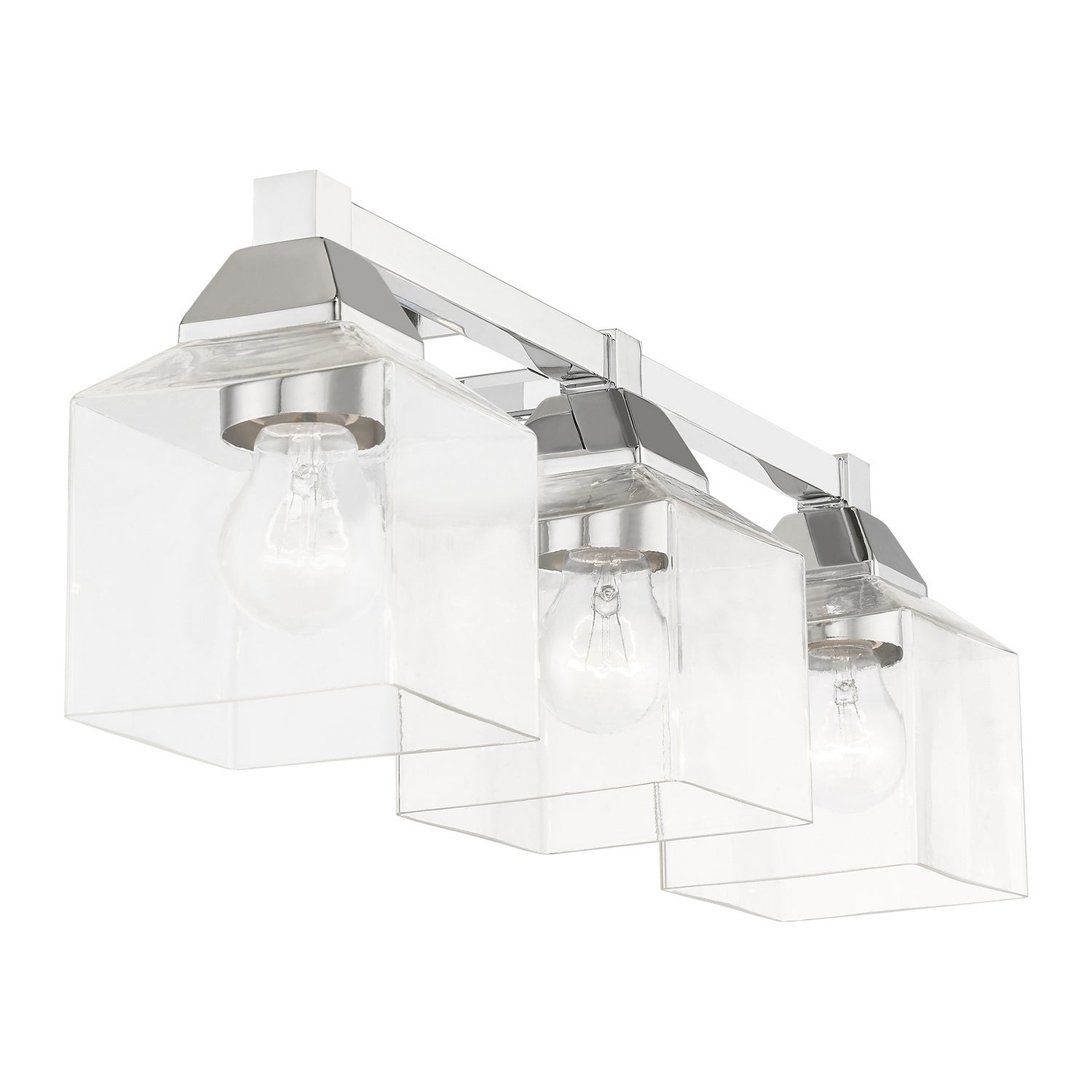 Livex Lighting - 16773-05 - Three Light Vanity Sconce - Aragon - Polished Chrome