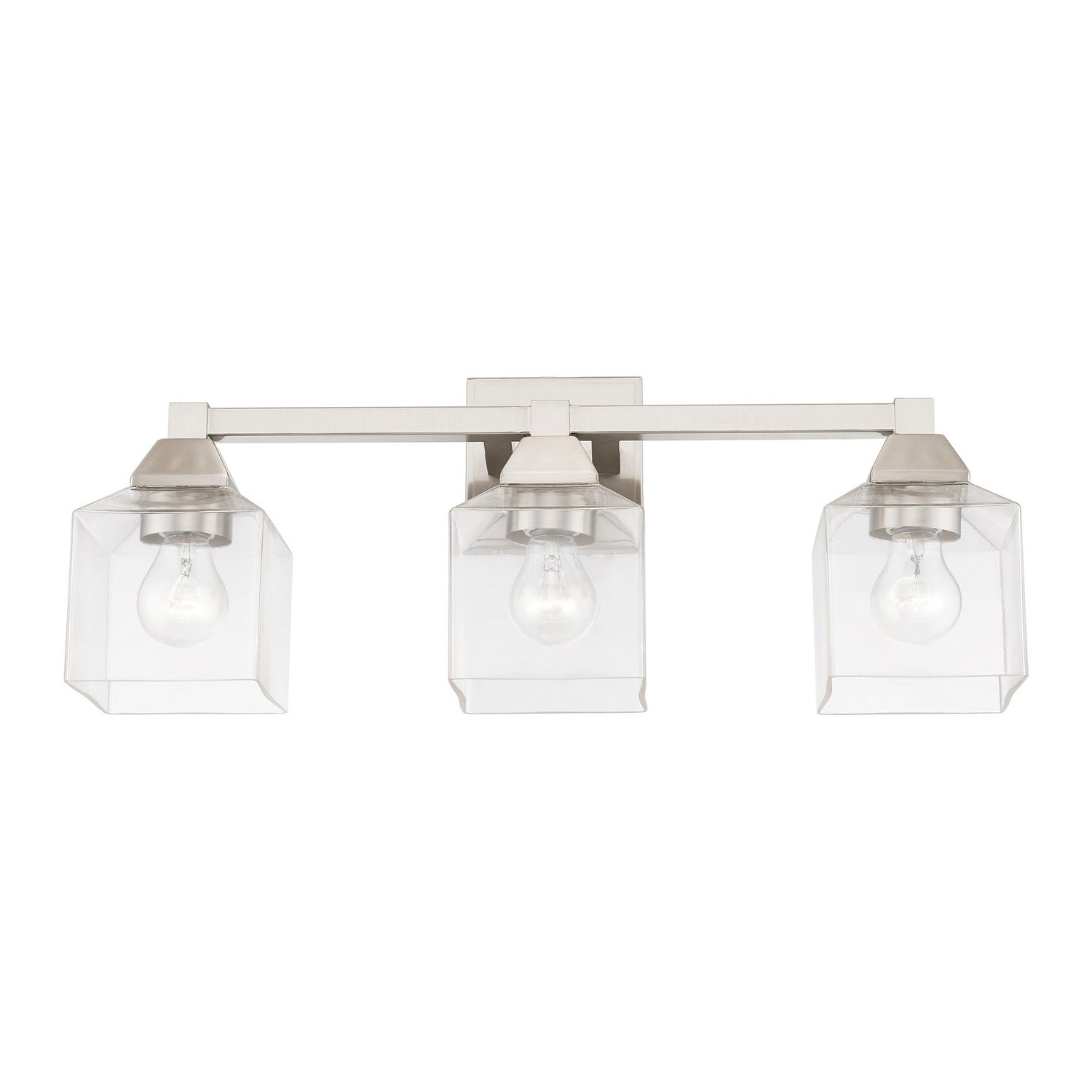 Livex Lighting - 16773-91 - Three Light Vanity Sconce - Aragon - Brushed Nickel