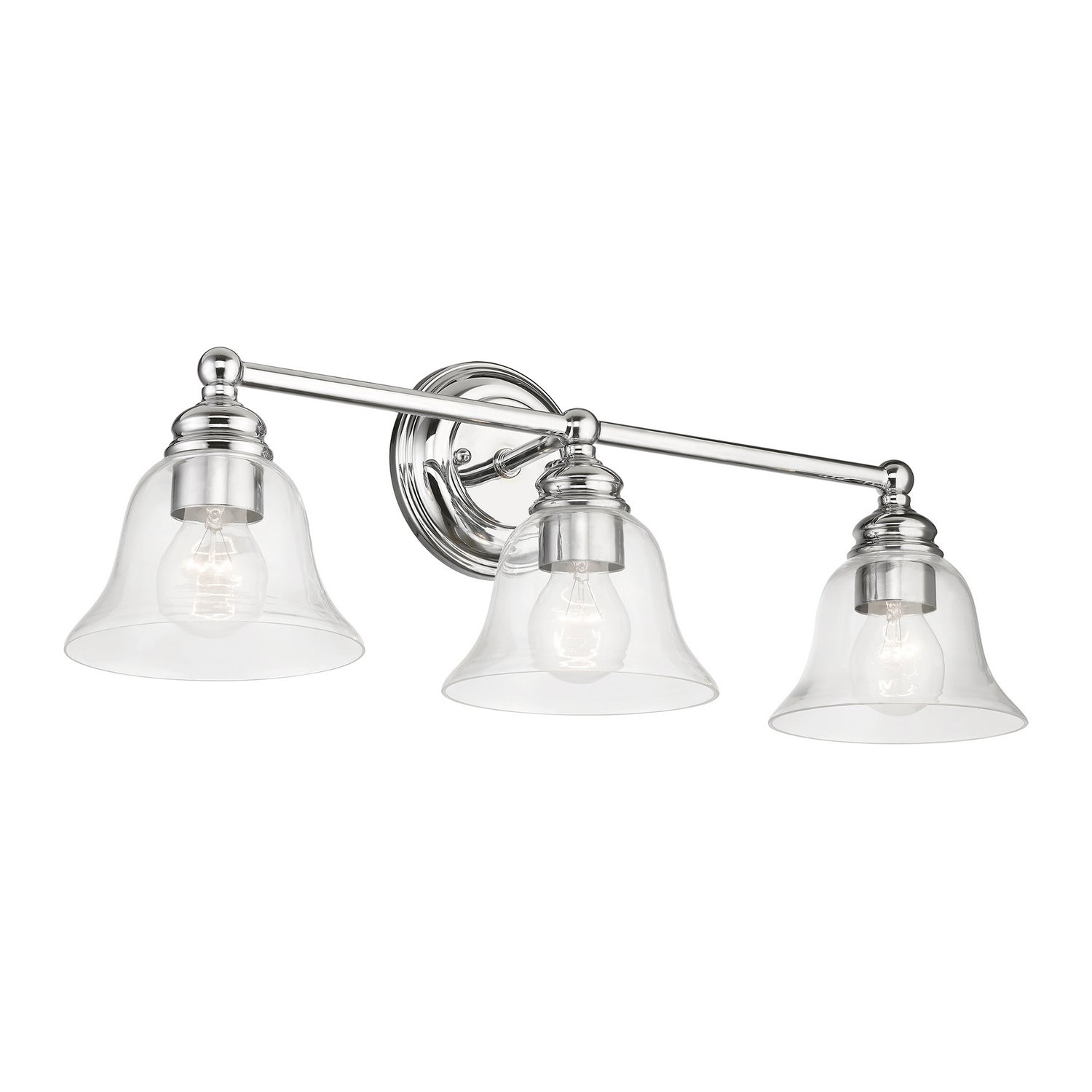 Livex Lighting - 16943-05 - Three Light Vanity Sconce - Moreland - Polished Chrome