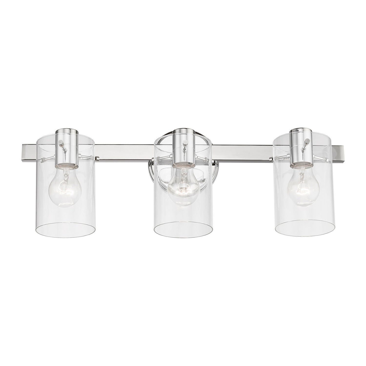 Livex Lighting - 17233-05 - Three Light Vanity Sconce - Munich - Polished Chrome