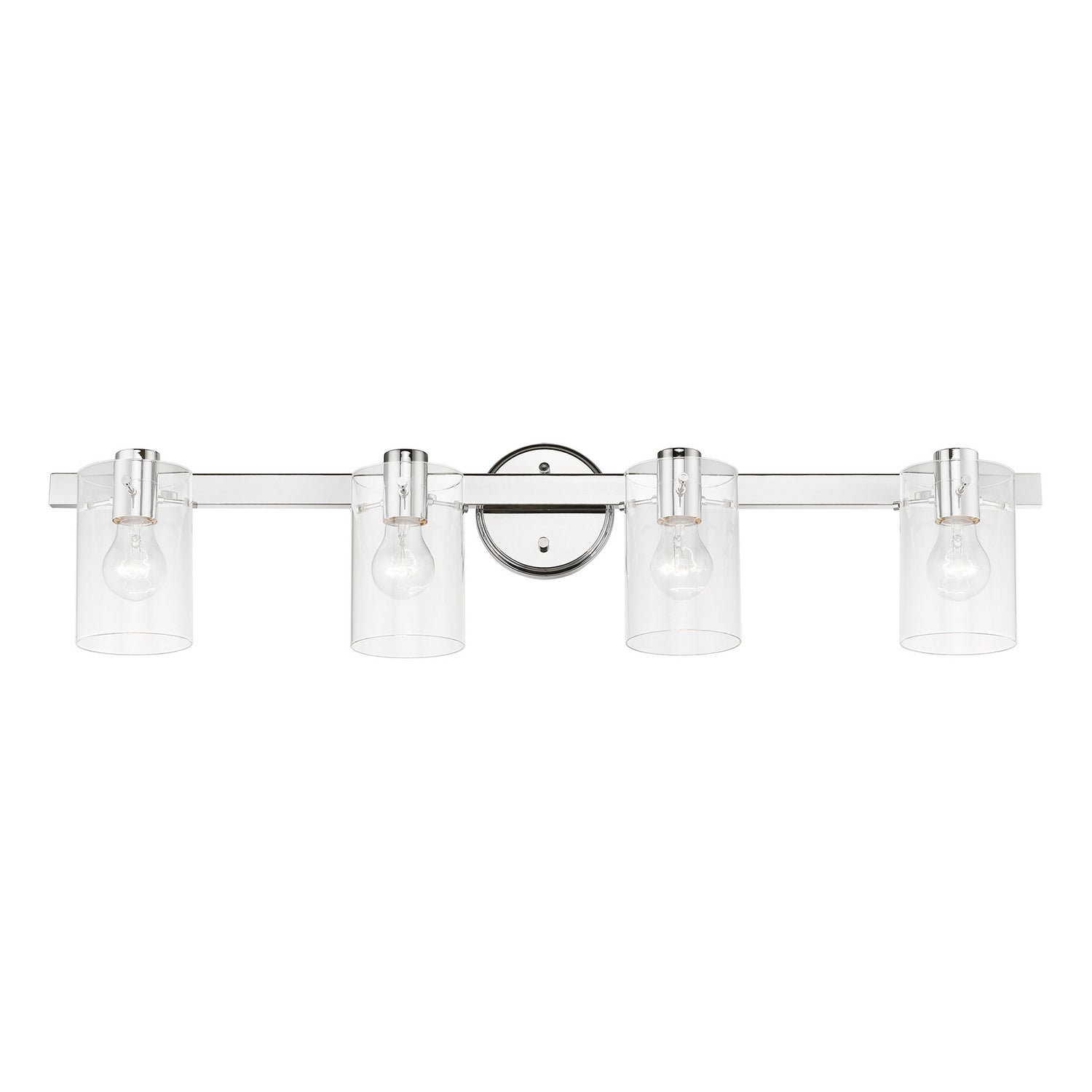 Livex Lighting - 17234-05 - Four Light Vanity Sconce - Munich - Polished Chrome