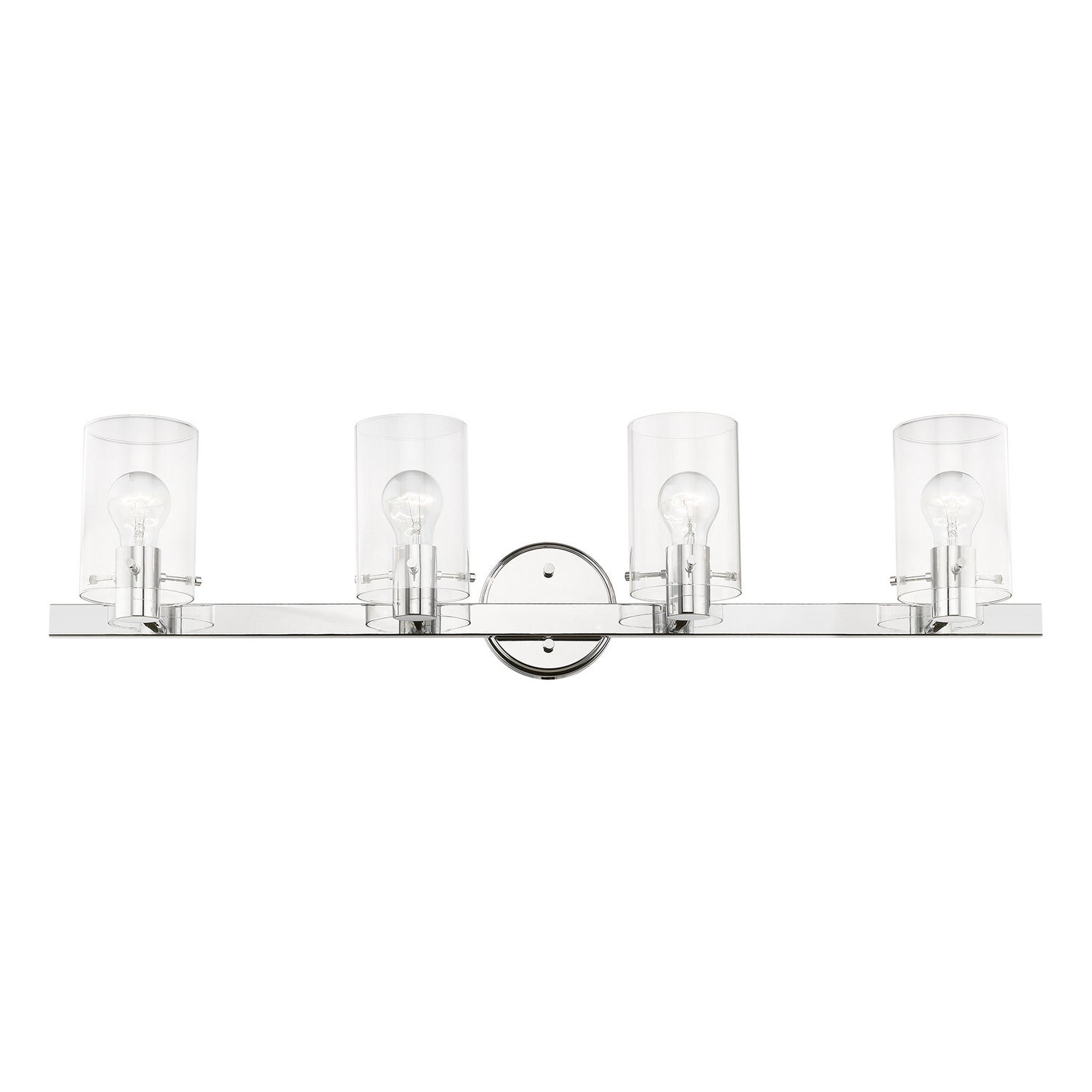 Livex Lighting - 17234-05 - Four Light Vanity Sconce - Munich - Polished Chrome