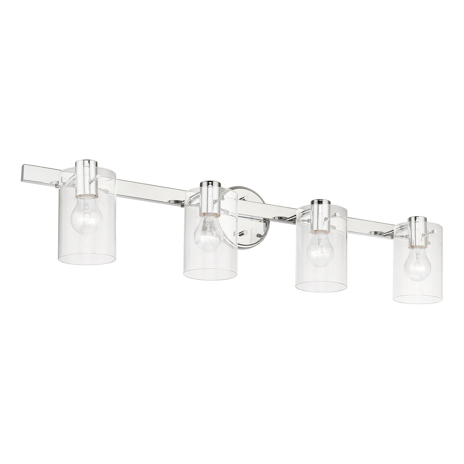 Livex Lighting - 17234-05 - Four Light Vanity Sconce - Munich - Polished Chrome