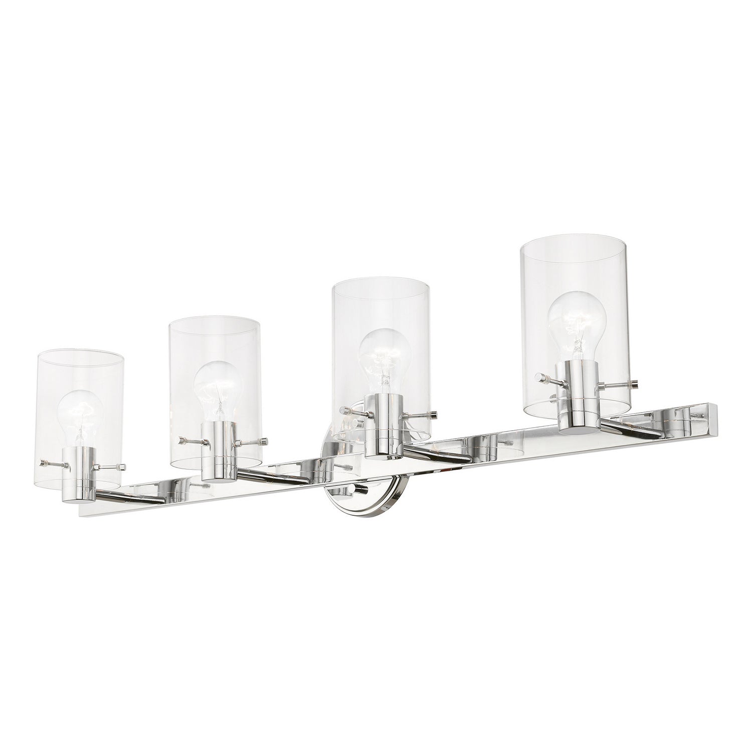 Livex Lighting - 17234-05 - Four Light Vanity Sconce - Munich - Polished Chrome