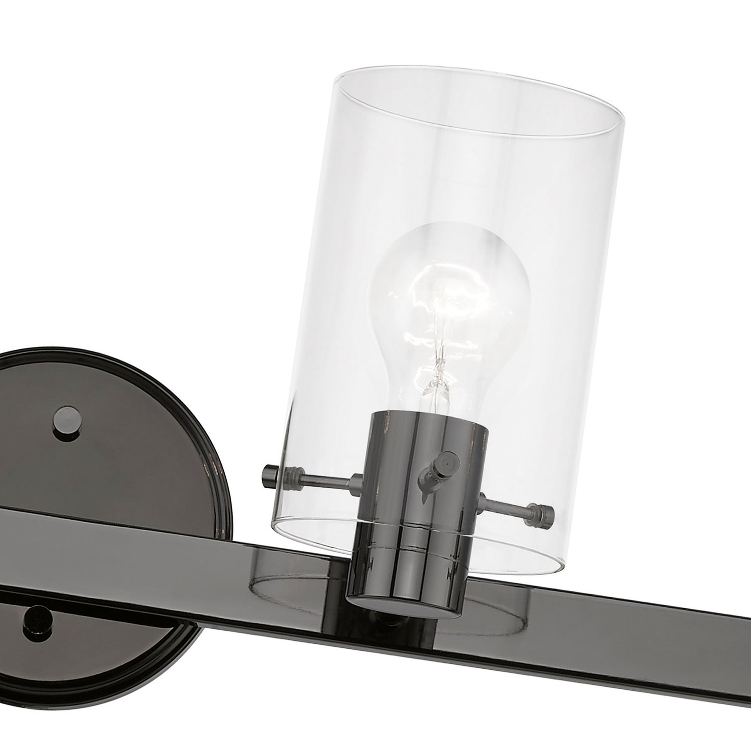 Livex Lighting - 17234-46 - Four Light Vanity Sconce - Munich - Black Chrome