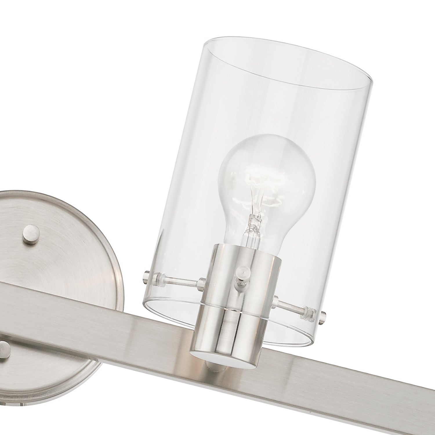 Livex Lighting - 17234-91 - Four Light Vanity Sconce - Munich - Brushed Nickel