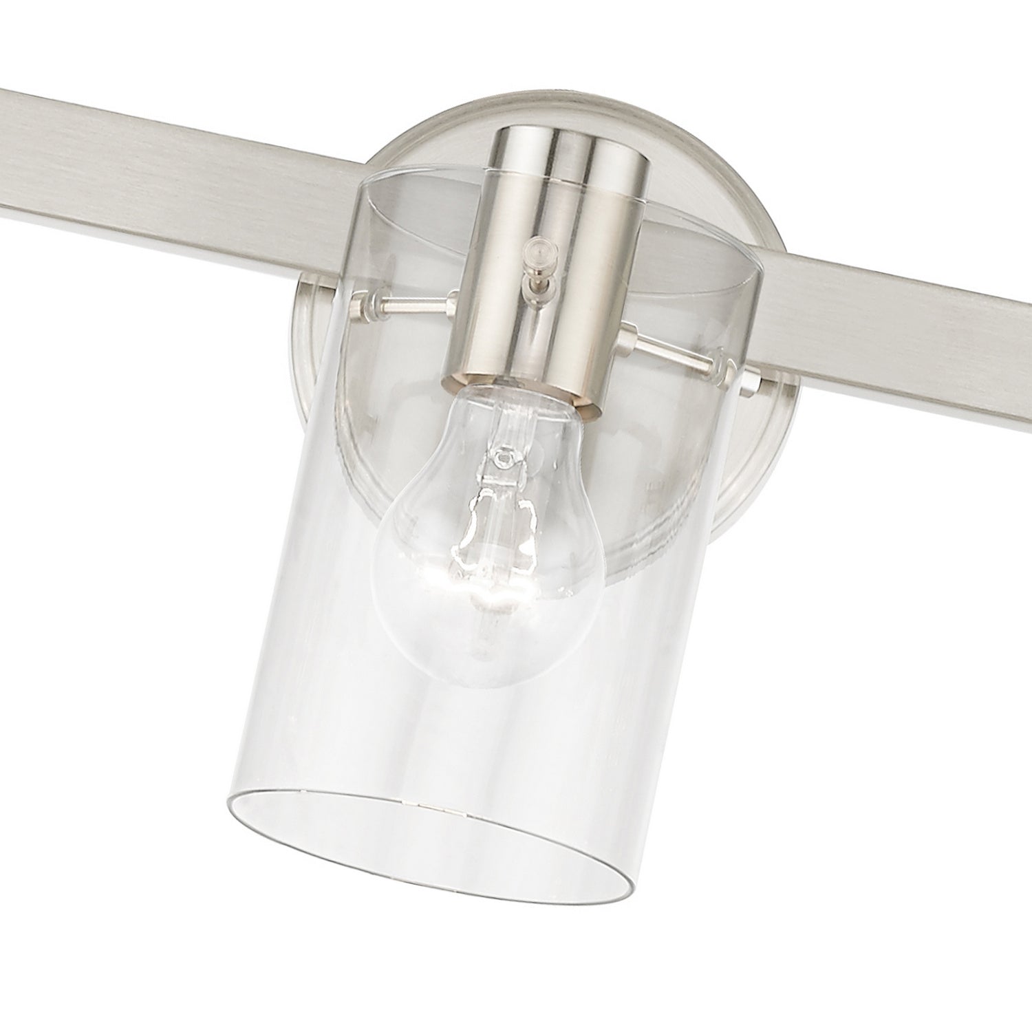 Livex Lighting - 17235-91 - Five Light Vanity Sconce - Munich - Brushed Nickel