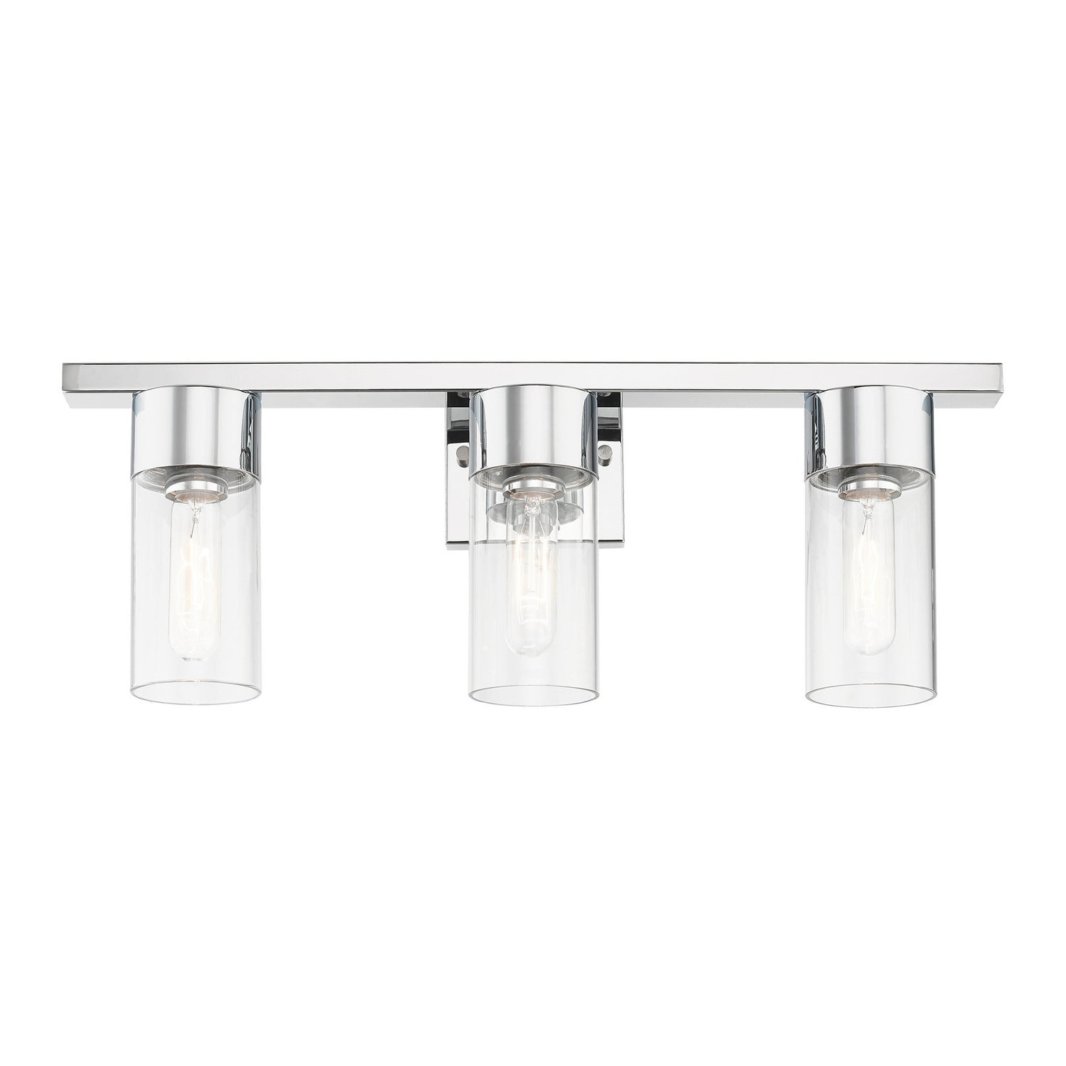 Livex Lighting - 17313-05 - Three Light Vanity Sconce - Carson - Polished Chrome