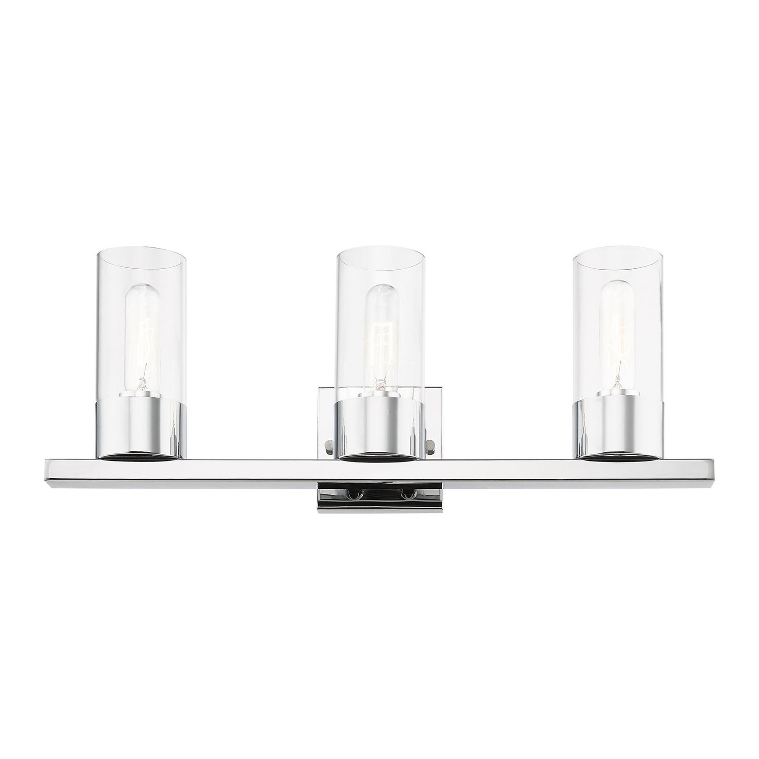 Livex Lighting - 17313-05 - Three Light Vanity Sconce - Carson - Polished Chrome