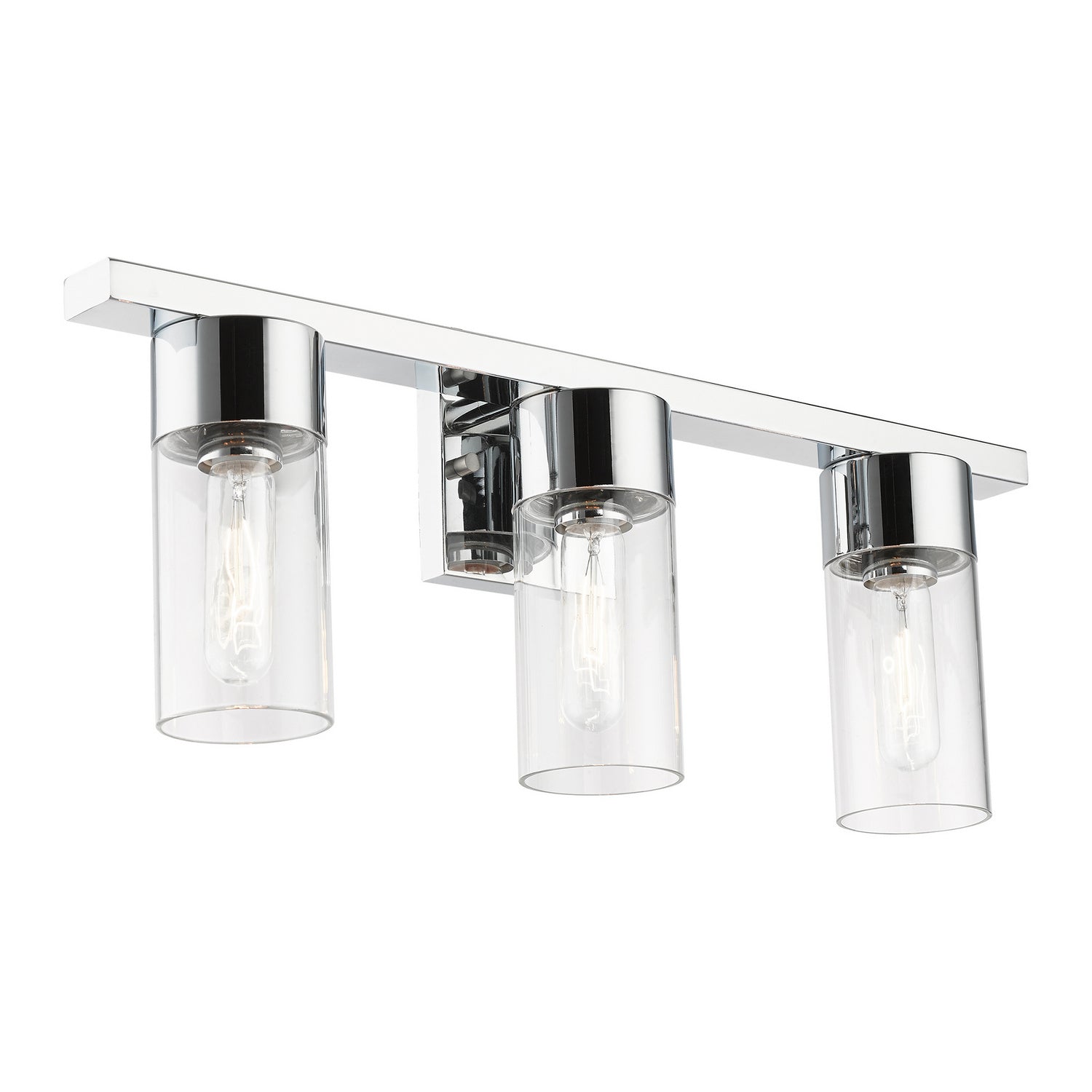 Livex Lighting - 17313-05 - Three Light Vanity Sconce - Carson - Polished Chrome