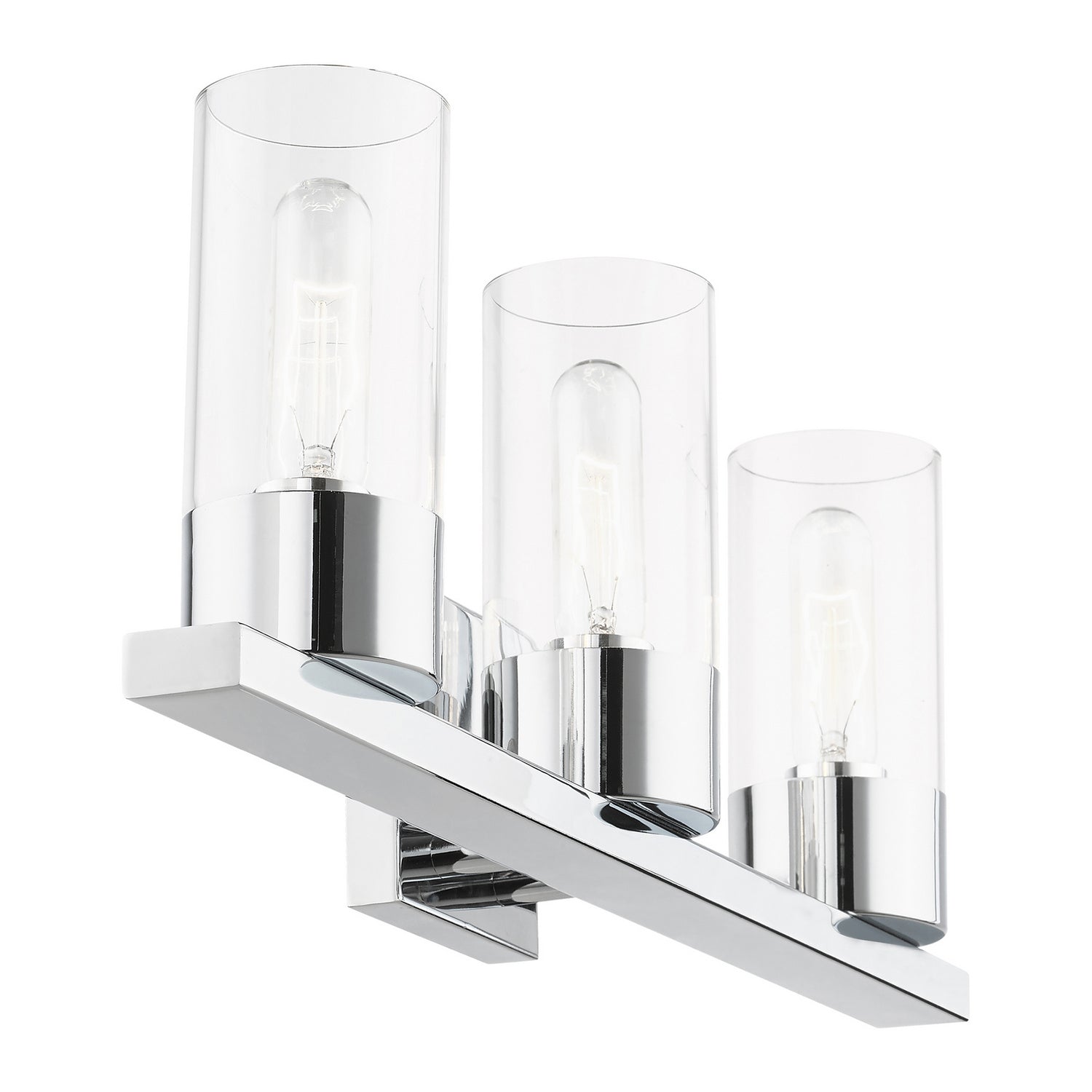 Livex Lighting - 17313-05 - Three Light Vanity Sconce - Carson - Polished Chrome