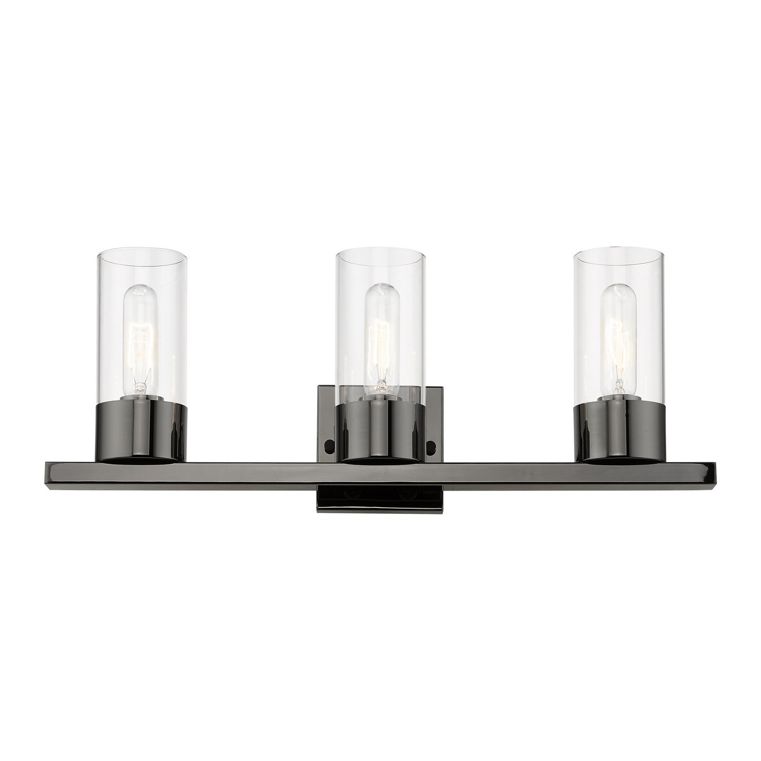 Livex Lighting - 17313-46 - Three Light Vanity Sconce - Carson - Black Chrome