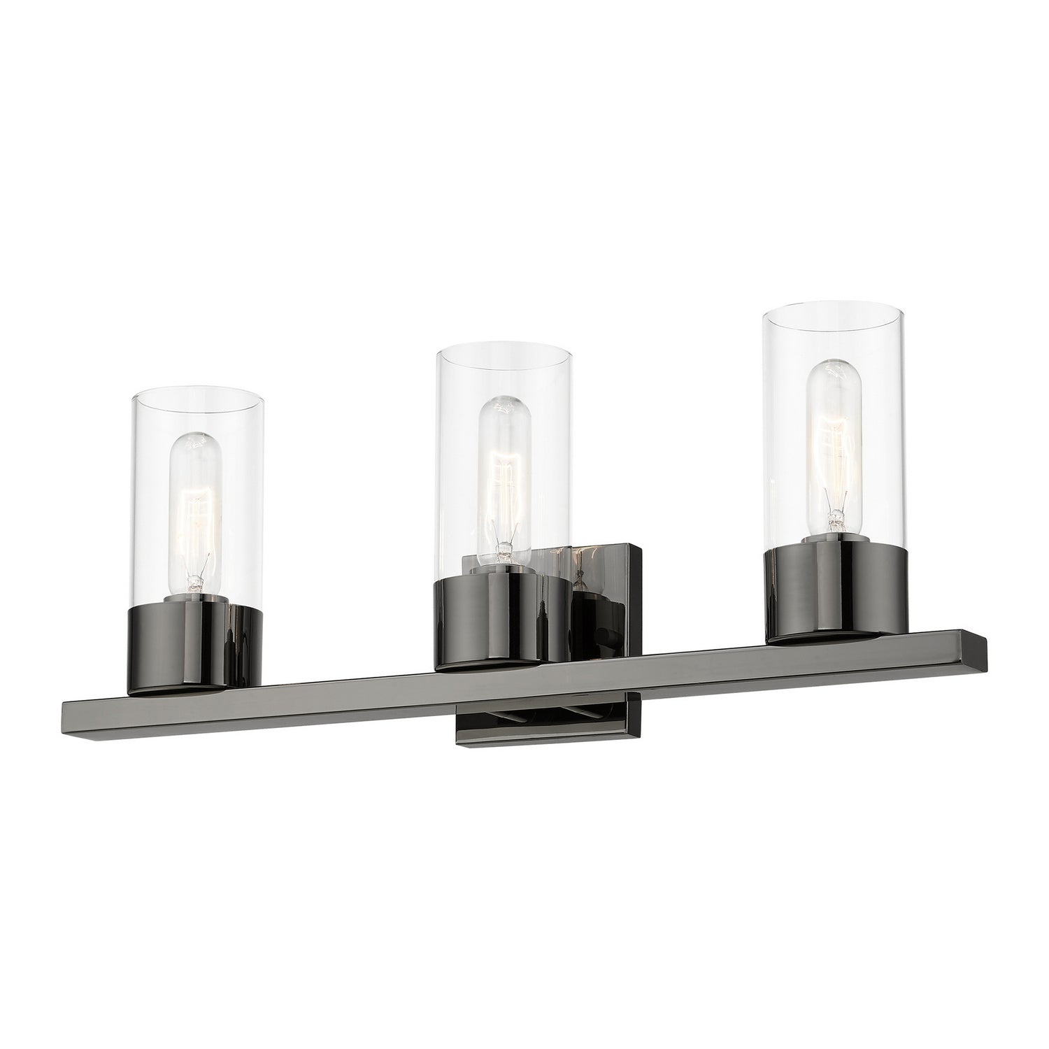 Livex Lighting - 17313-46 - Three Light Vanity Sconce - Carson - Black Chrome