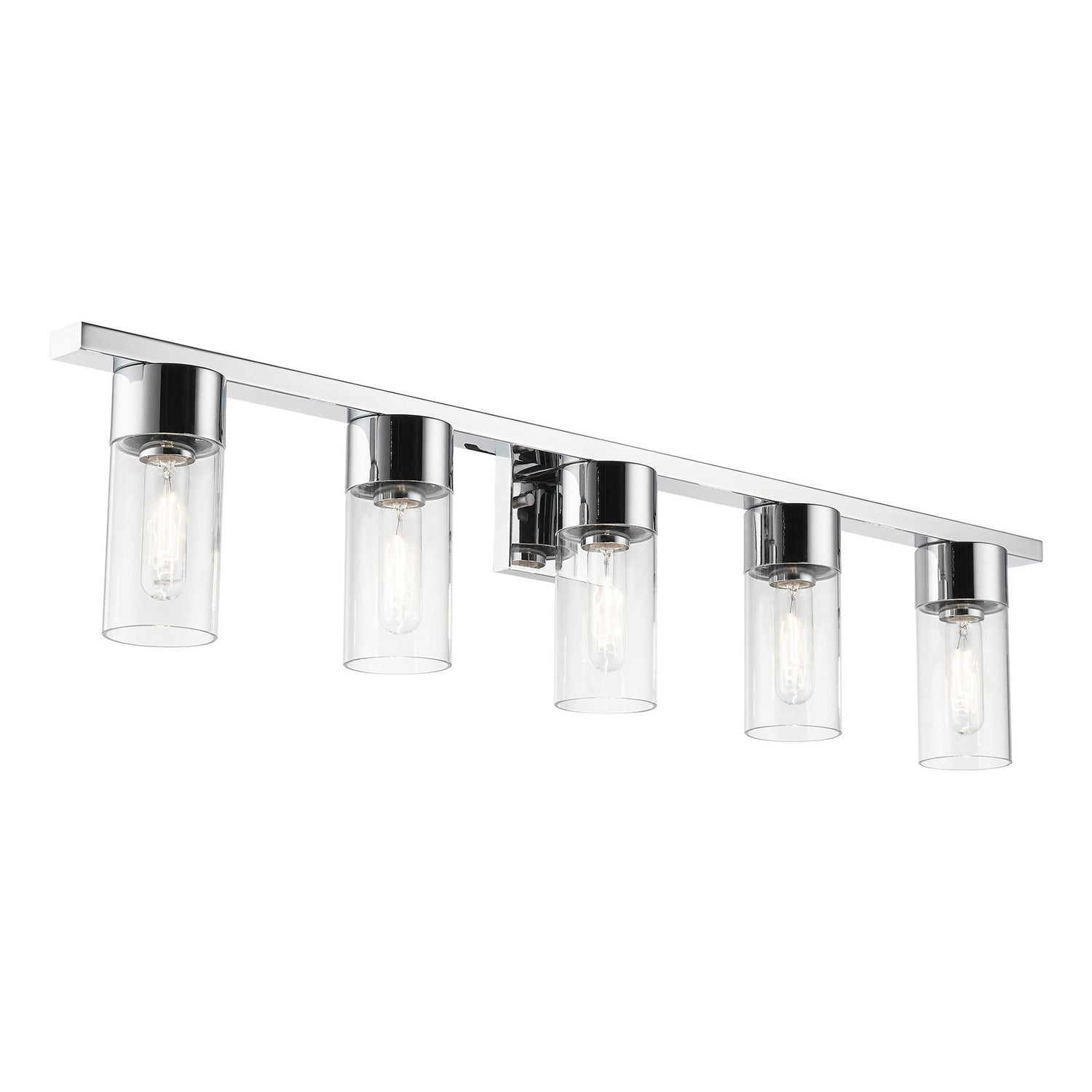 Livex Lighting - 17315-05 - Five Light Vanity Sconce - Carson - Polished Chrome