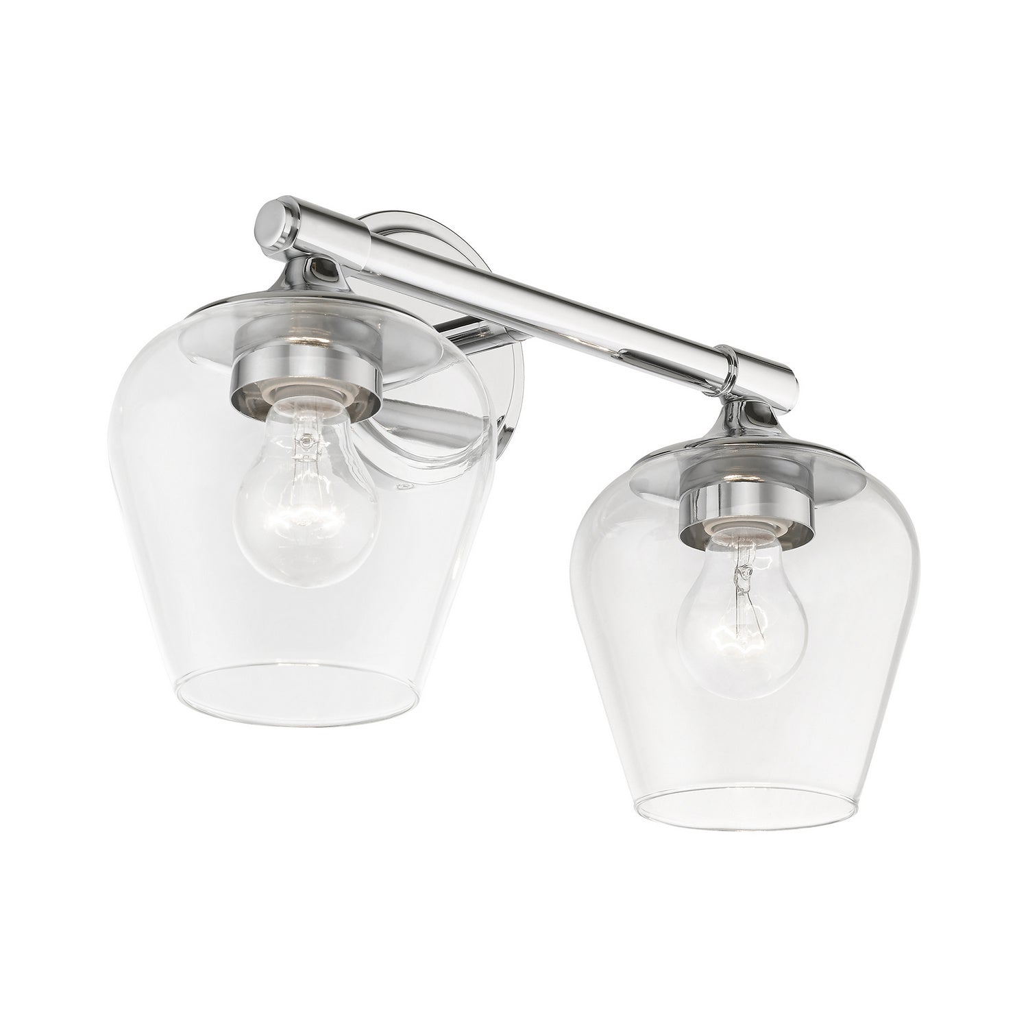 Livex Lighting - 17472-05 - Two Light Vanity Sconce - Willow - Polished Chrome