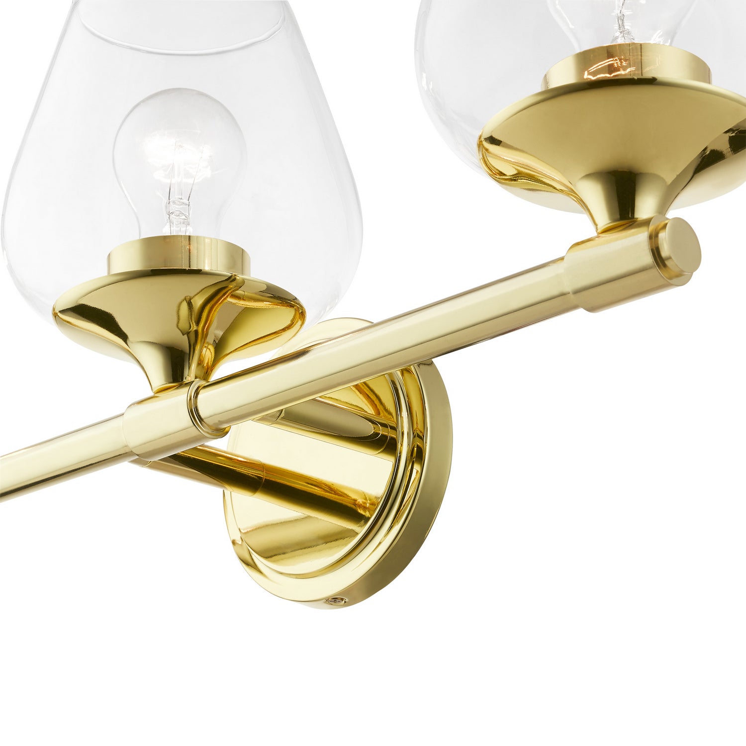 Livex Lighting - 17473-02 - Three Light Vanity Sconce - Willow - Polished Brass