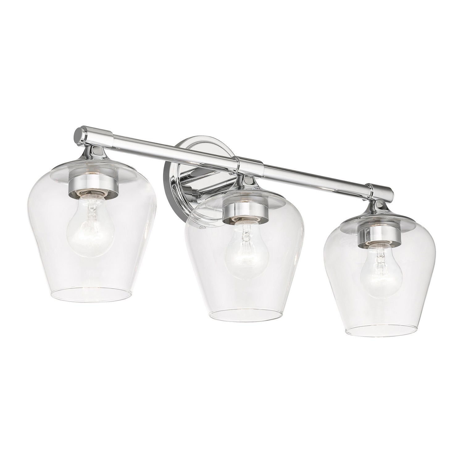 Livex Lighting - 17473-05 - Three Light Vanity Sconce - Willow - Polished Chrome