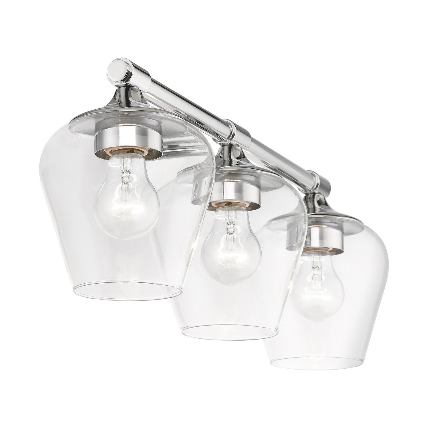 Livex Lighting - 17473-05 - Three Light Vanity Sconce - Willow - Polished Chrome