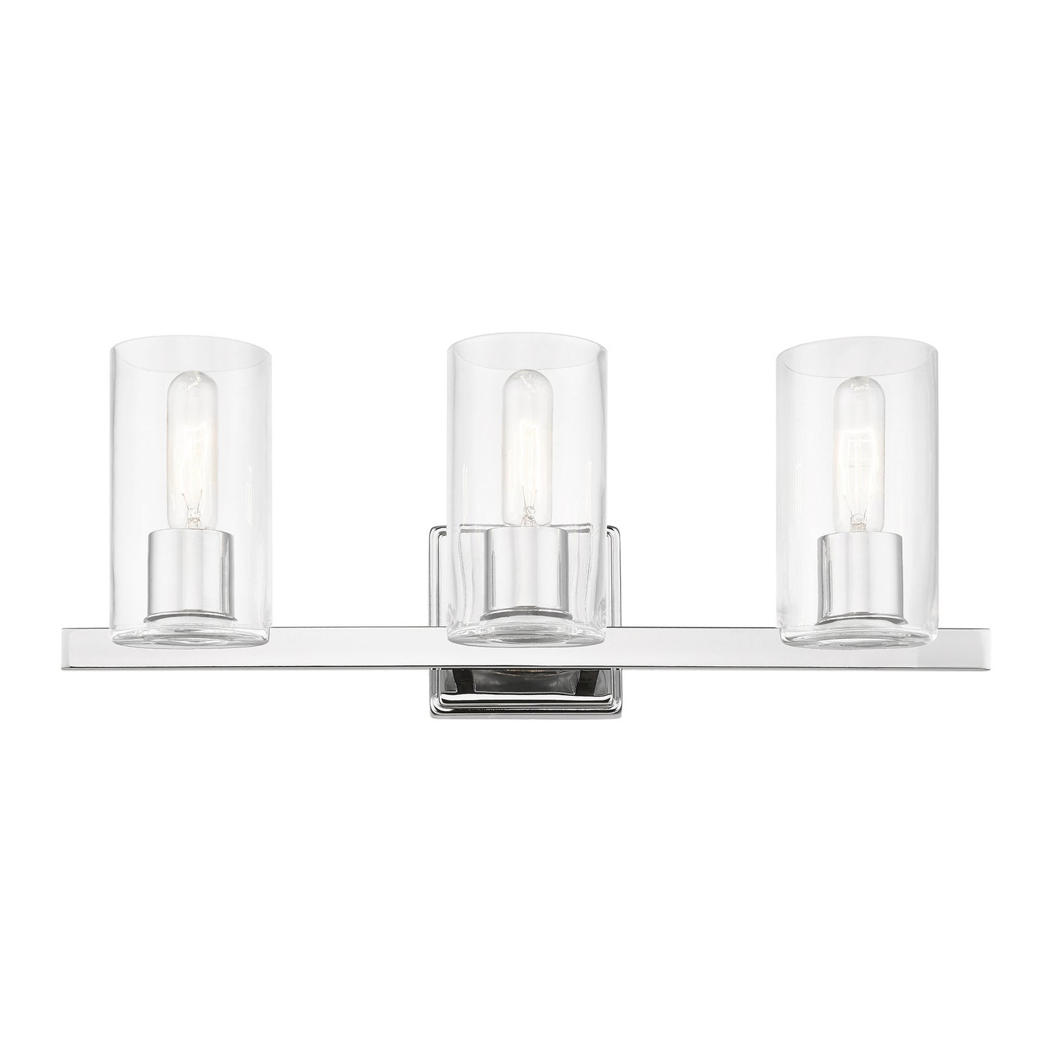 Livex Lighting - 18033-05 - Three Light Vanity Sconce - Clarion - Polished Chrome