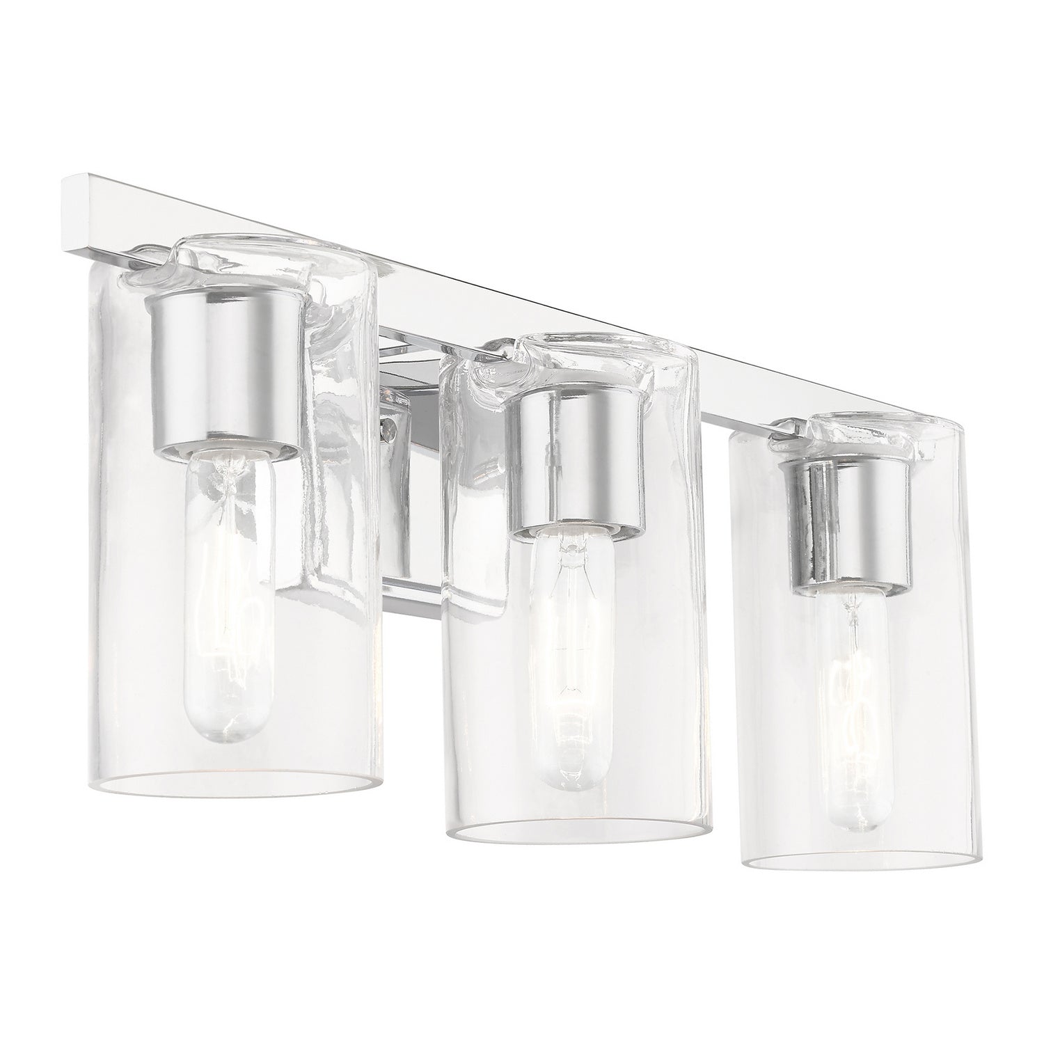 Livex Lighting - 18033-05 - Three Light Vanity Sconce - Clarion - Polished Chrome