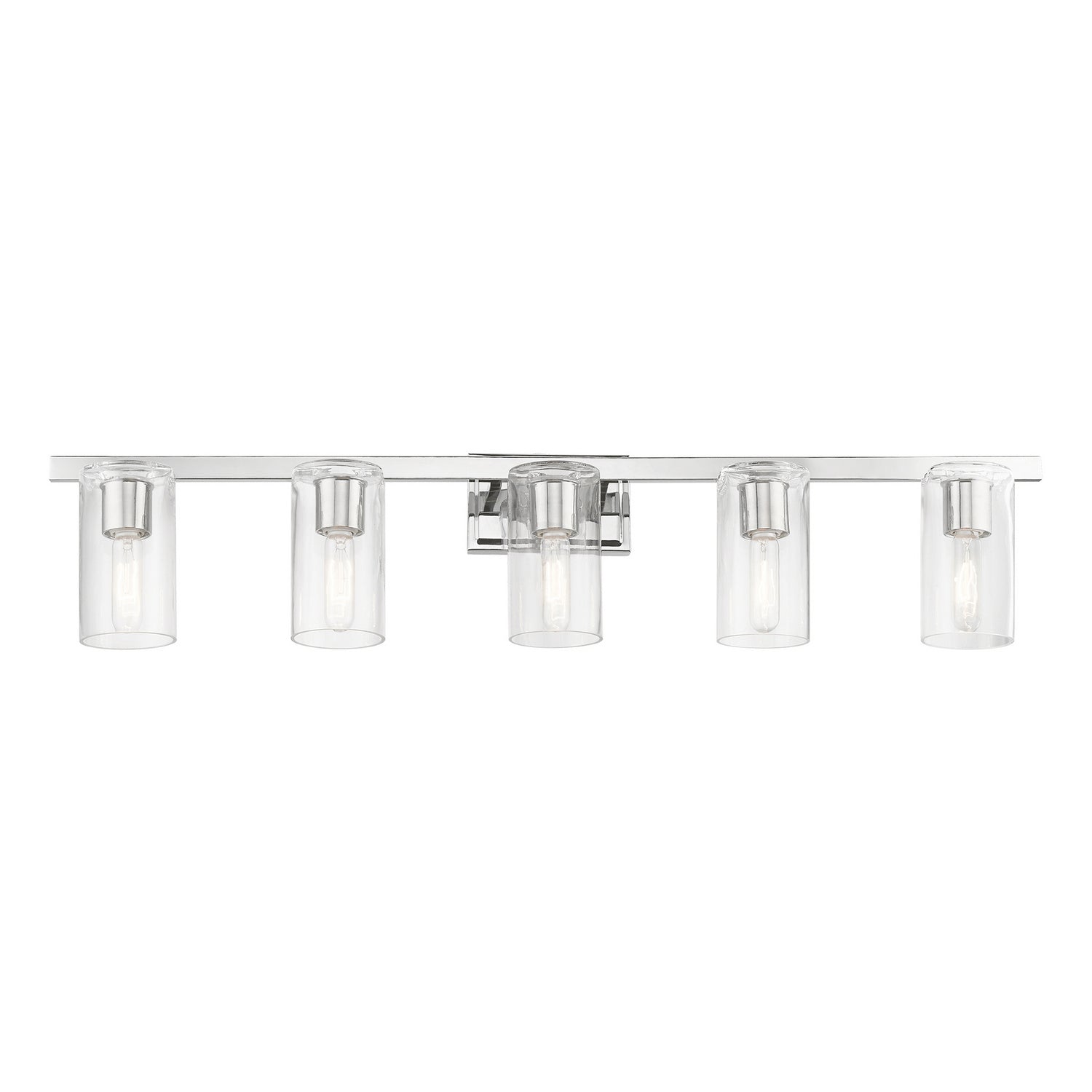 Livex Lighting - 18035-05 - Five Light Vanity Sconce - Clarion - Polished Chrome