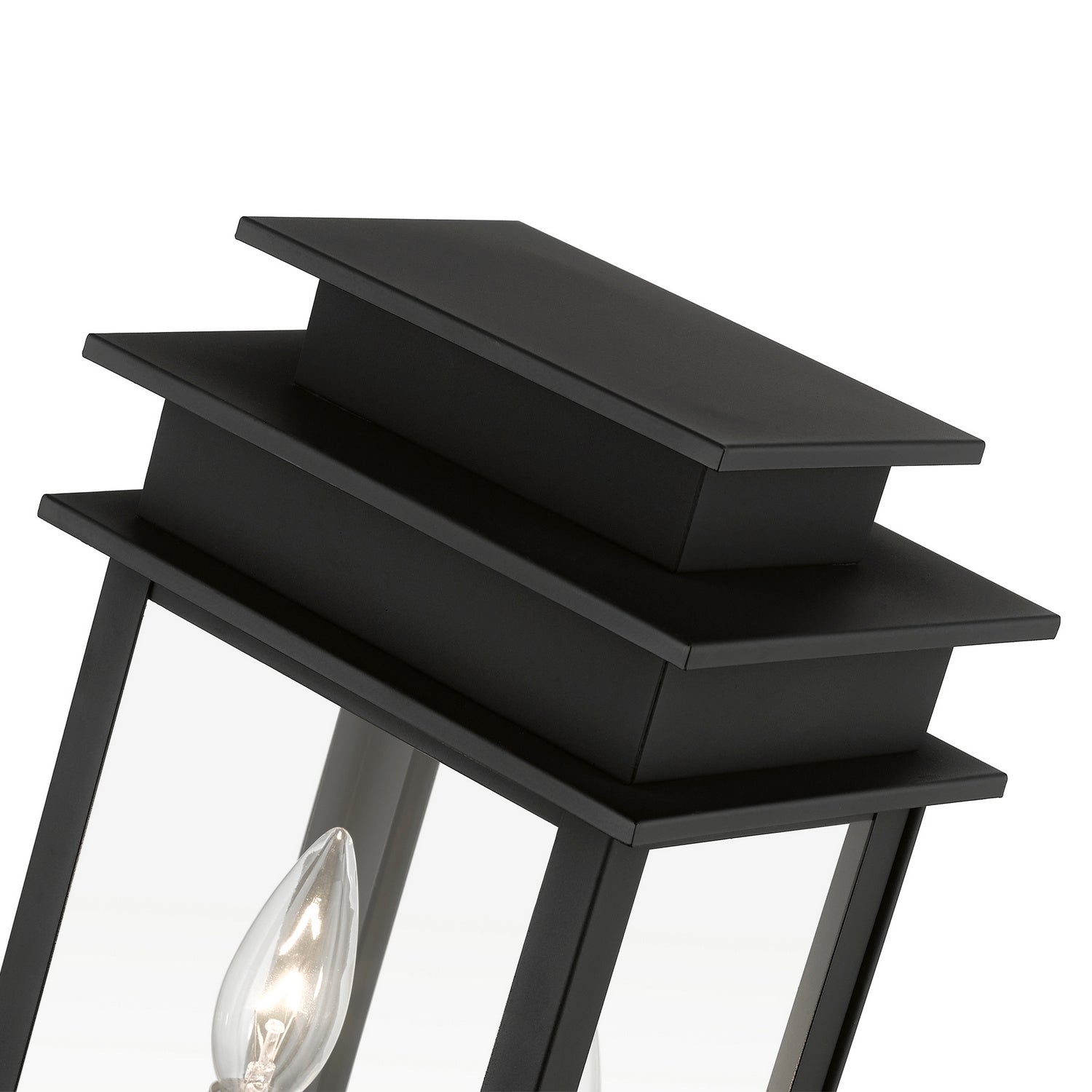 Livex Lighting - 2015-04 - Two Light Outdoor Post Top Lantern - Princeton - Black