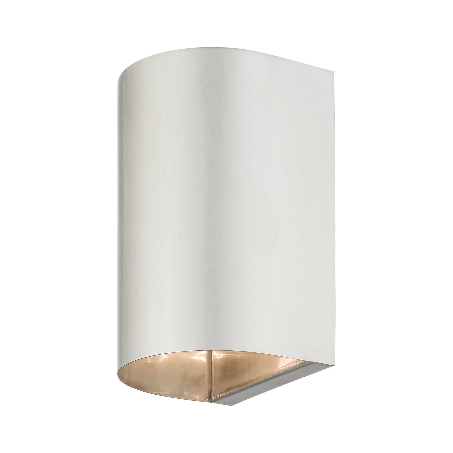 Livex Lighting - 22061-91 - One Light Outdoor Wall Sconce - Bond - Brushed Nickel