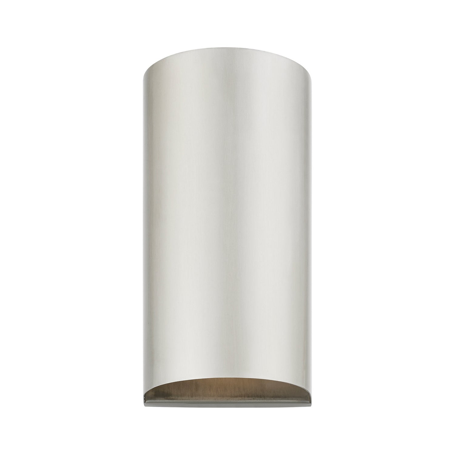 Livex Lighting - 22062-91 - One Light Outdoor Wall Sconce - Bond - Brushed Nickel