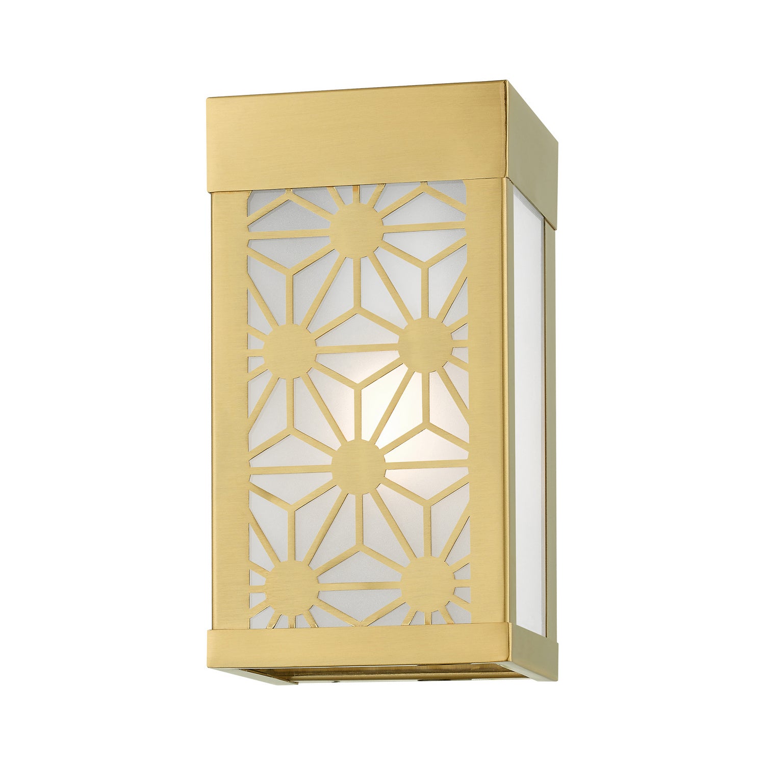 Livex Lighting - 24321-32 - One Light Outdoor Wall Sconce - Berkeley - Satin Gold