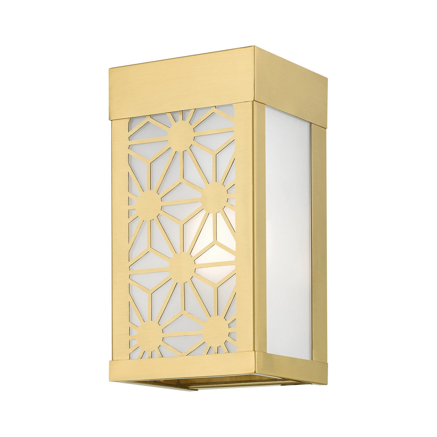 Livex Lighting - 24321-32 - One Light Outdoor Wall Sconce - Berkeley - Satin Gold