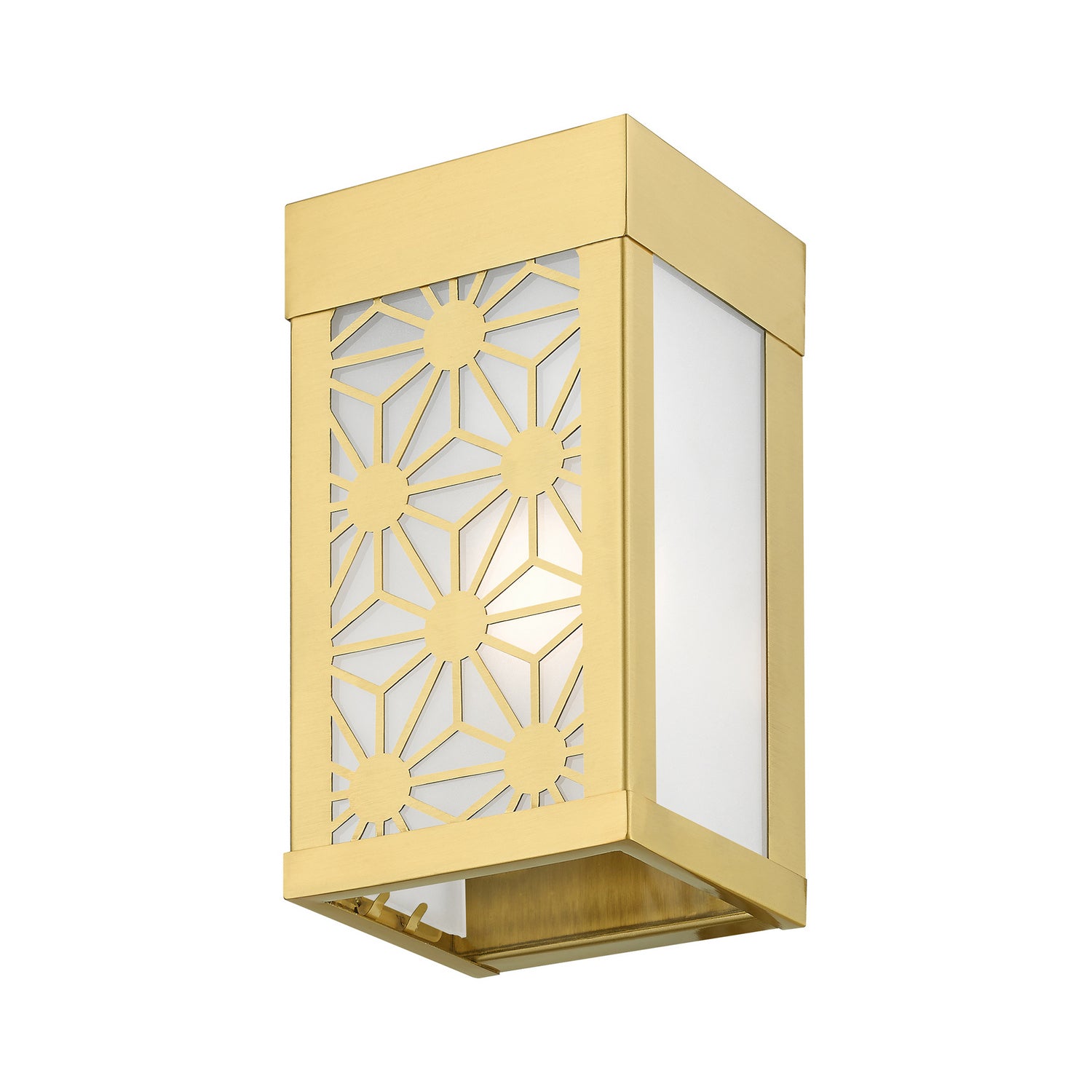 Livex Lighting - 24321-32 - One Light Outdoor Wall Sconce - Berkeley - Satin Gold