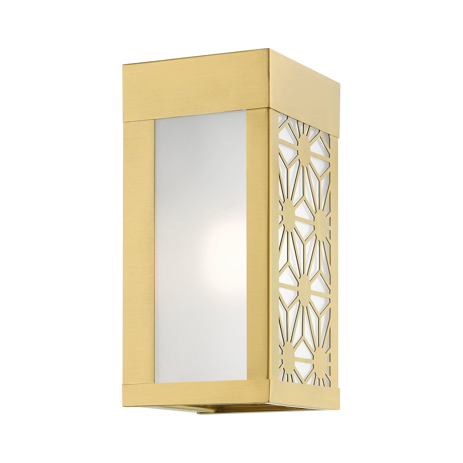 Livex Lighting - 24321-32 - One Light Outdoor Wall Sconce - Berkeley - Satin Gold