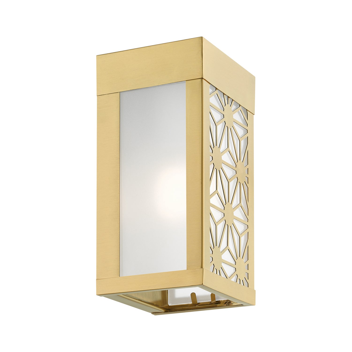 Livex Lighting - 24321-32 - One Light Outdoor Wall Sconce - Berkeley - Satin Gold