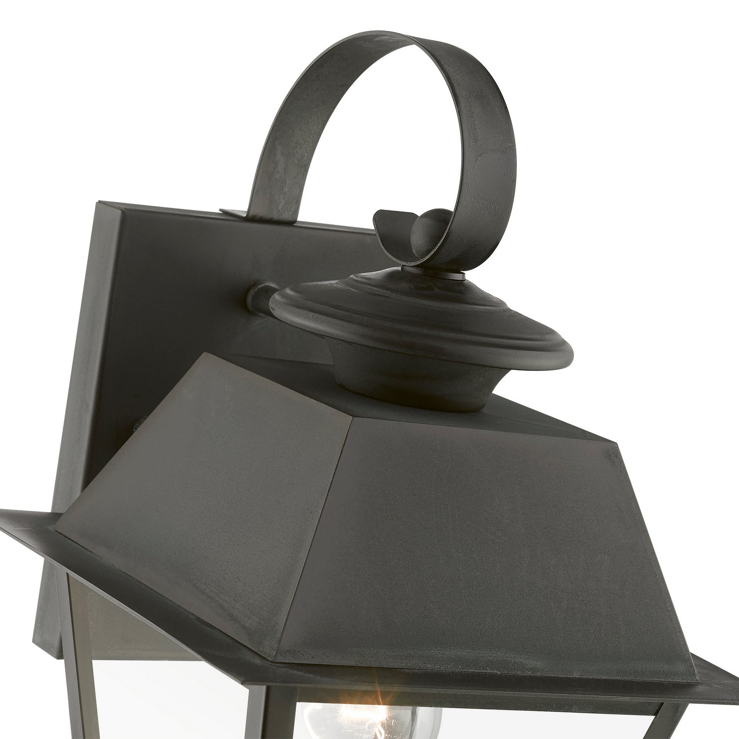 Livex Lighting - 27212-61 - One Light Outdoor Wall Lantern - Wentworth - Charcoal
