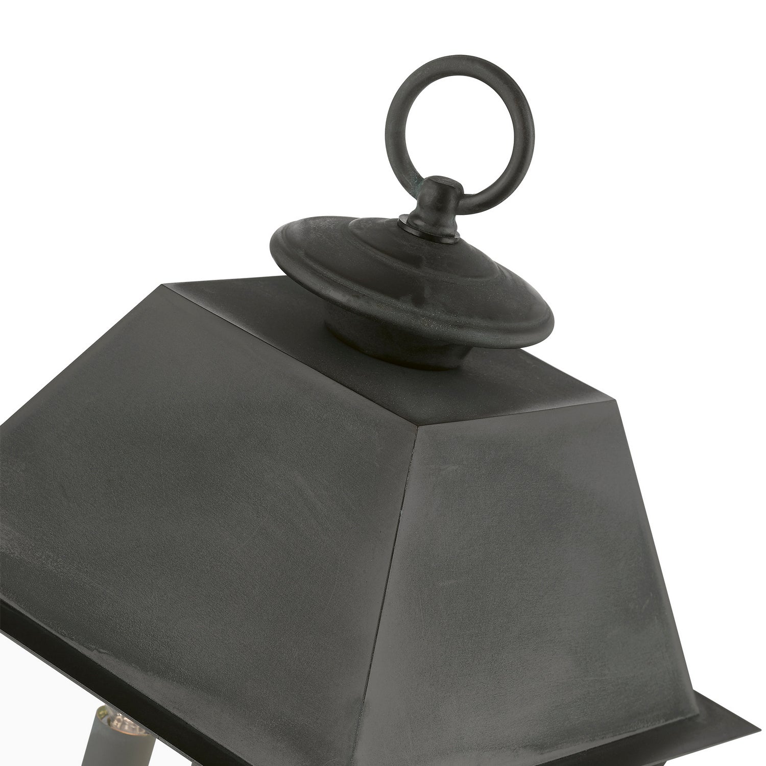 Livex Lighting - 27216-61 - Two Light Outdoor Post Top Lantern - Wentworth - Charcoal