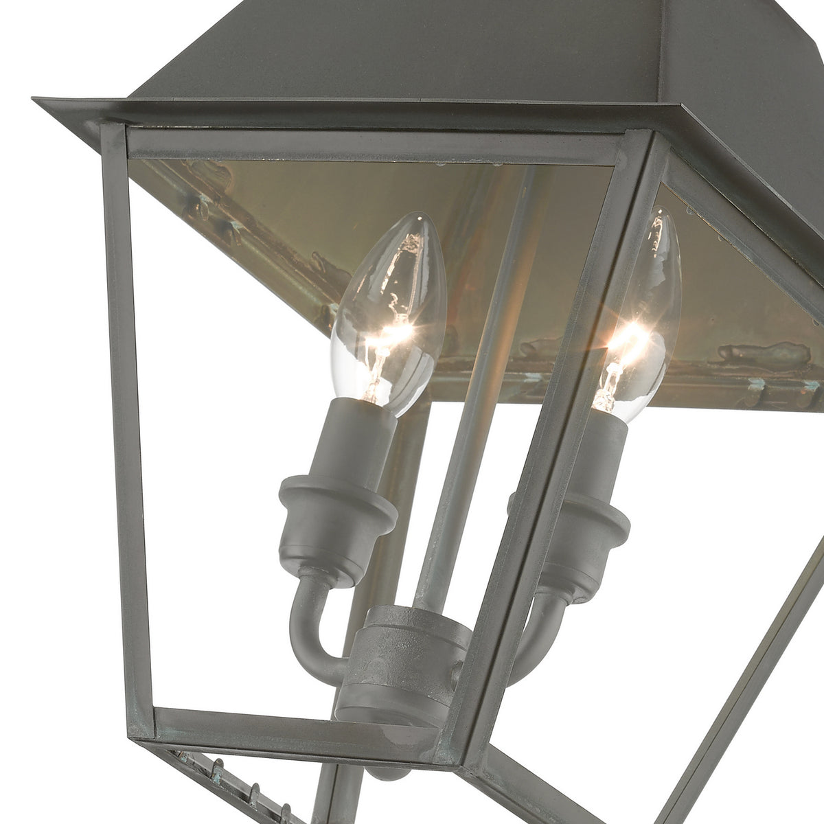 Livex Lighting - 27217-61 - Two Light Outdoor Pendant - Wentworth - Charcoal