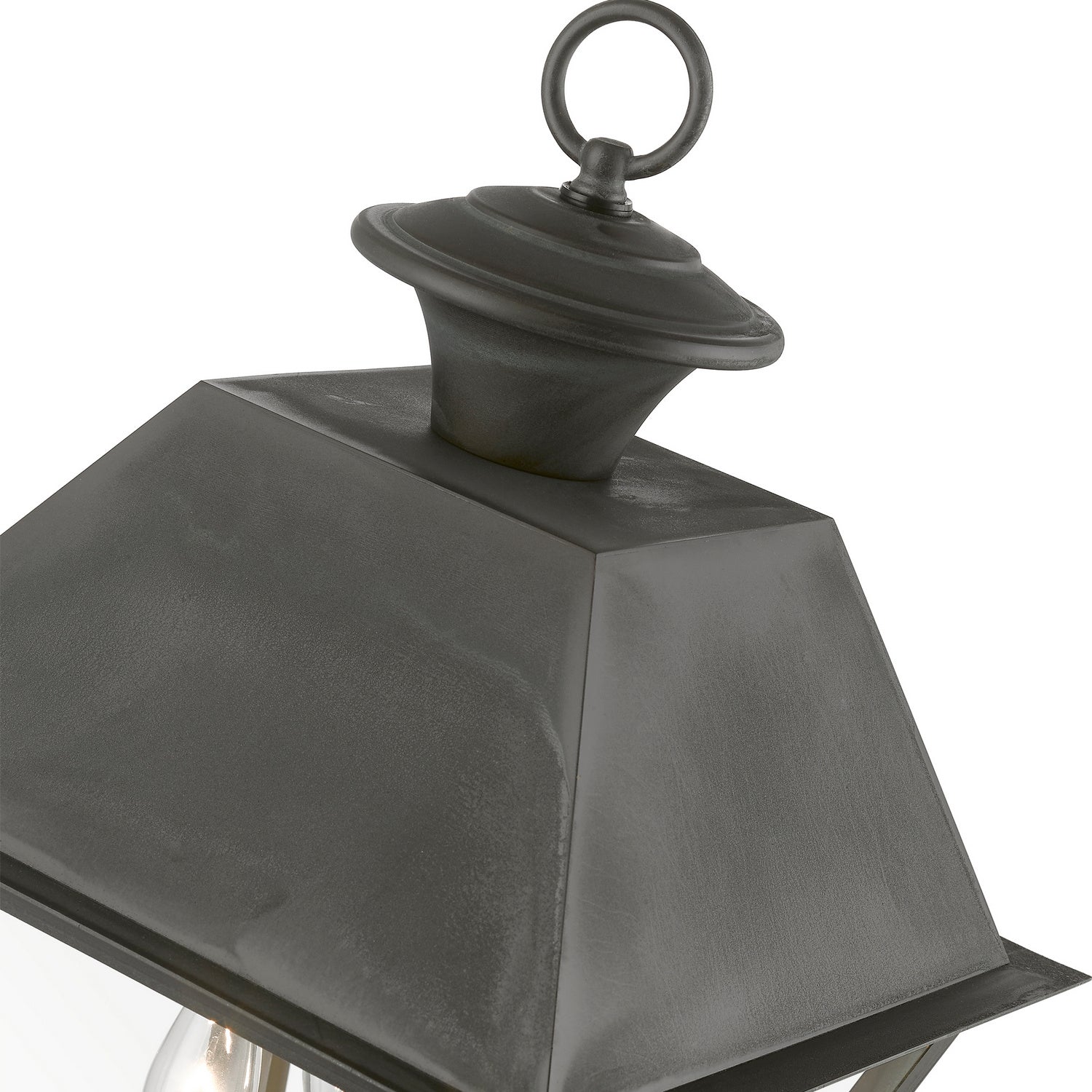 Livex Lighting - 27219-61 - Three Light Outdoor Post Top Lantern - Wentworth - Charcoal