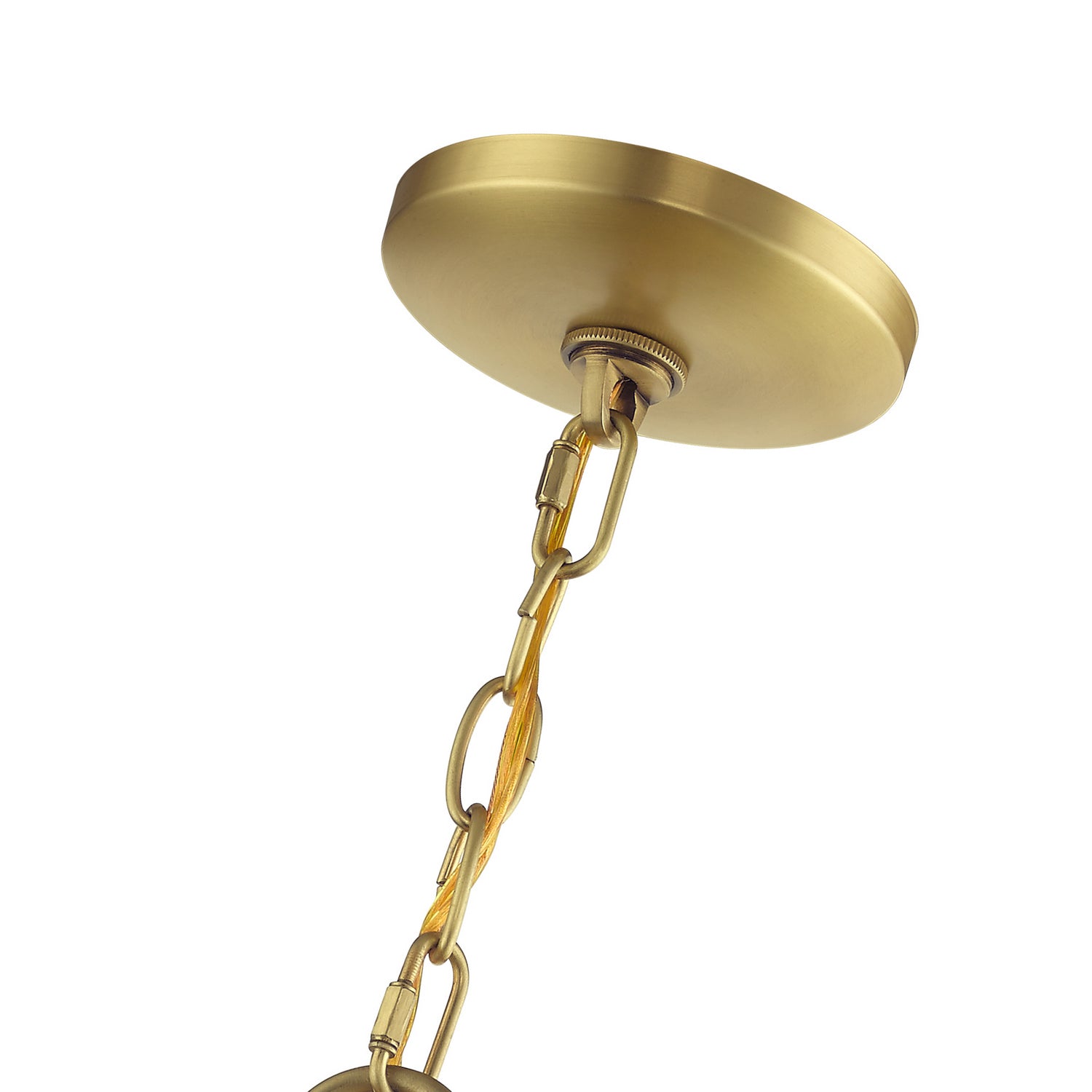 Livex Lighting - 27220-08 - Three Light Outdoor Pendant - Wentworth - Natural Brass