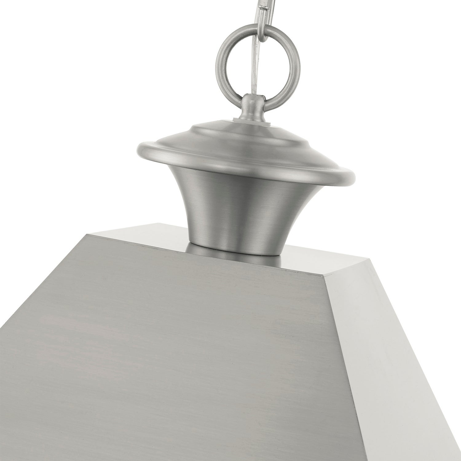 Livex Lighting - 27220-91 - Three Light Outdoor Pendant - Wentworth - Brushed Nickel