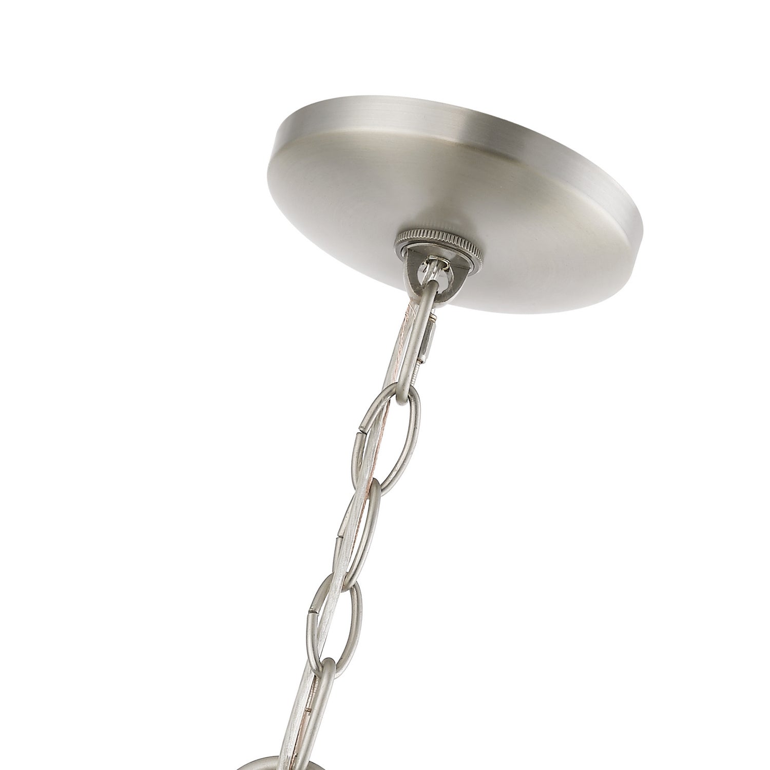 Livex Lighting - 27220-91 - Three Light Outdoor Pendant - Wentworth - Brushed Nickel