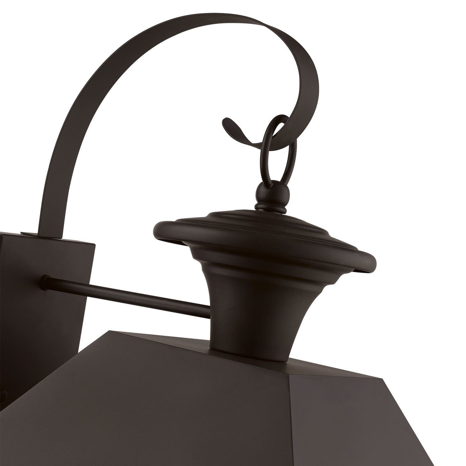 Livex Lighting - 27222-07 - Four Light Outdoor Wall Lantern - Wentworth - Bronze w/Antique Brass Finish Cluster