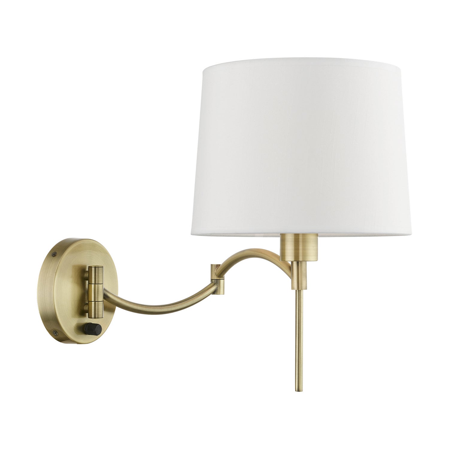Livex Lighting - 40044-01 - One Light Swing Arm Wall Lamp - Swing Arm Wall Lamps - Antique Brass