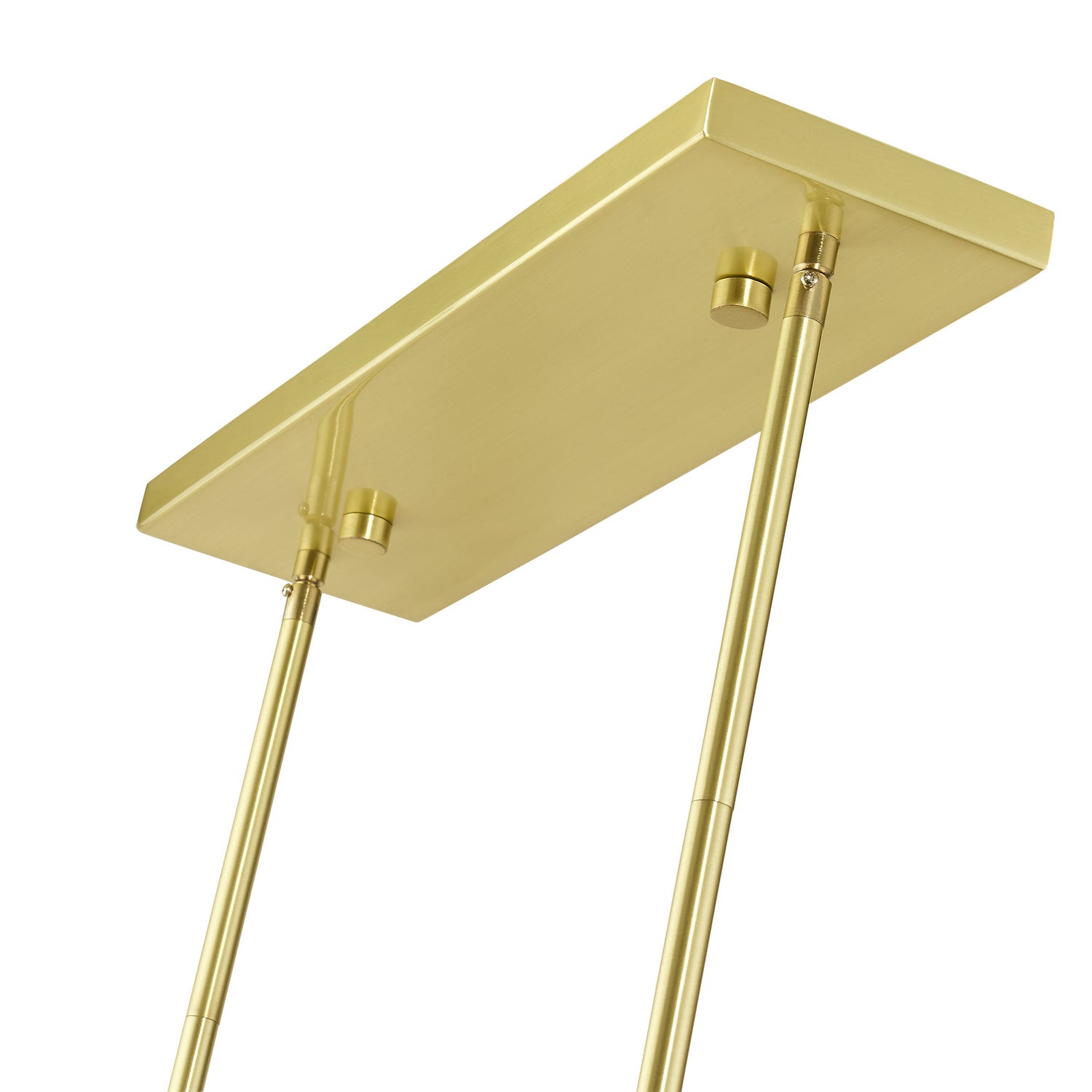 Livex Lighting - 41155-12 - Four Light Linear Chandelier - Summit - Satin Brass