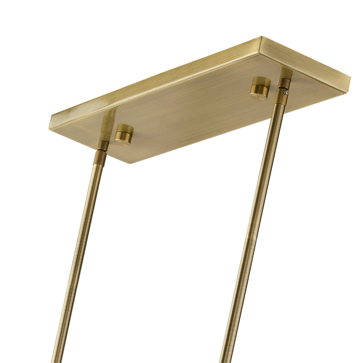 Livex Lighting - 41156-01 - Four Light Linear Chandelier - Summit - Antique Brass