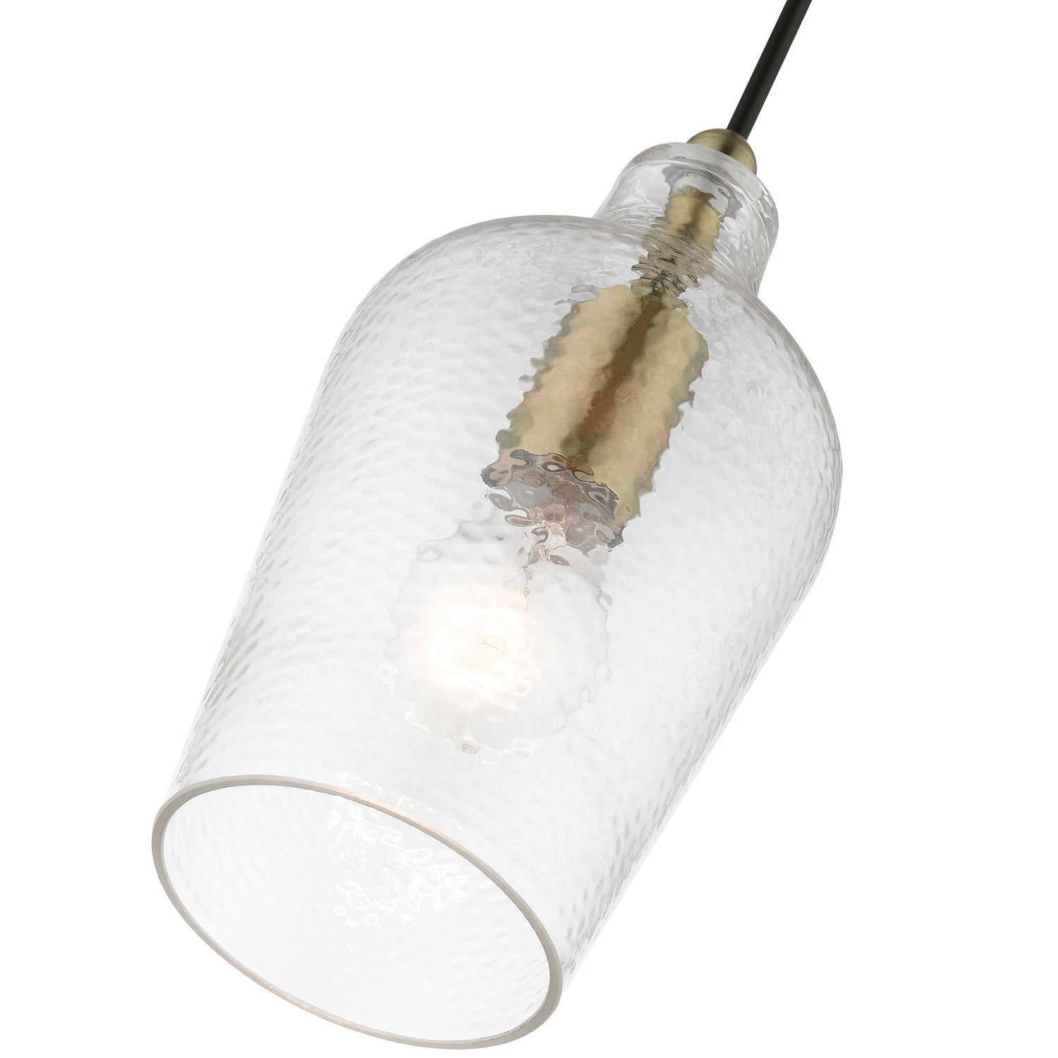 Livex Lighting - 41240-01 - One Light Mini Pendant - Avery - Antique Brass