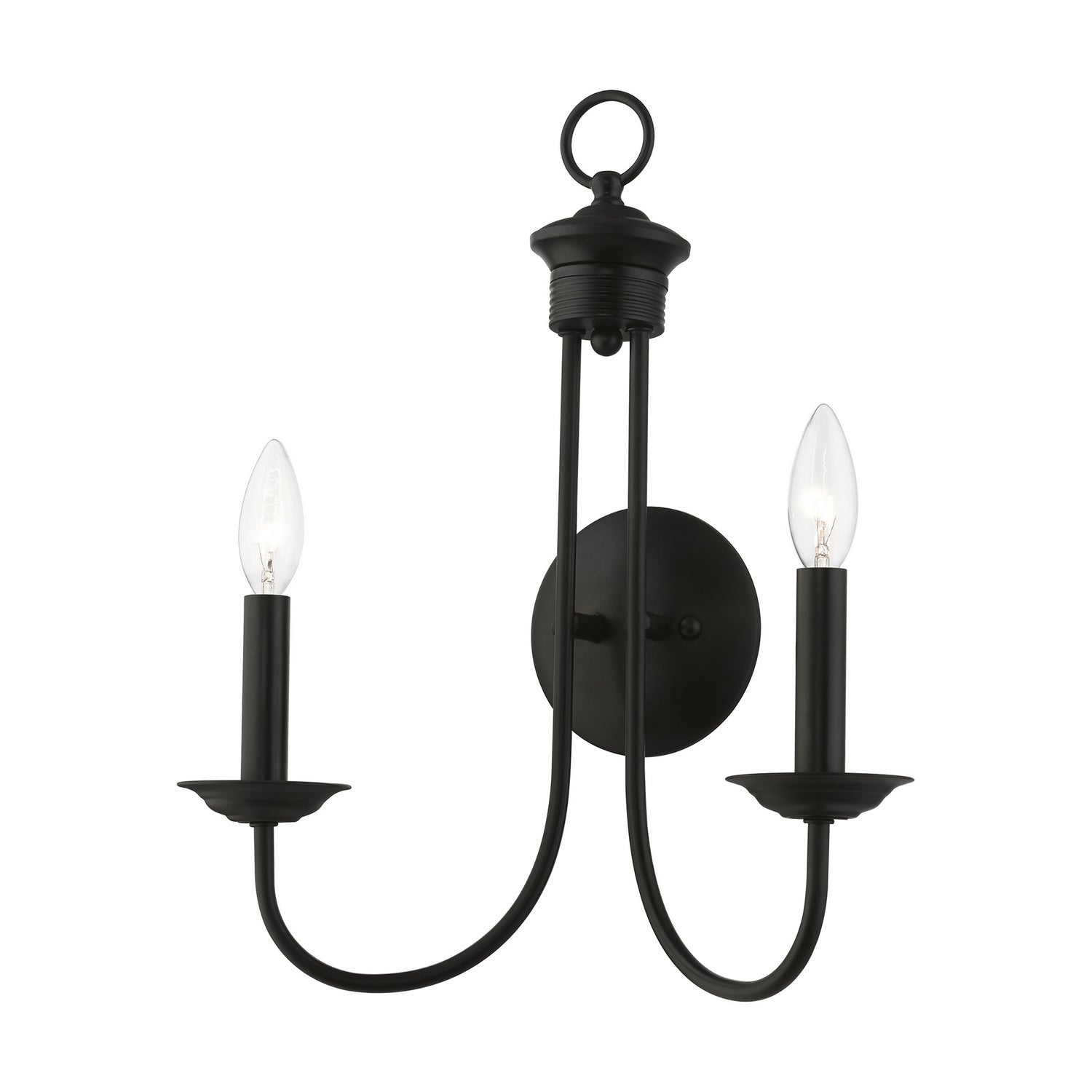 Livex Lighting - 42682-04 - Two Light Wall Sconce - Estate - Black
