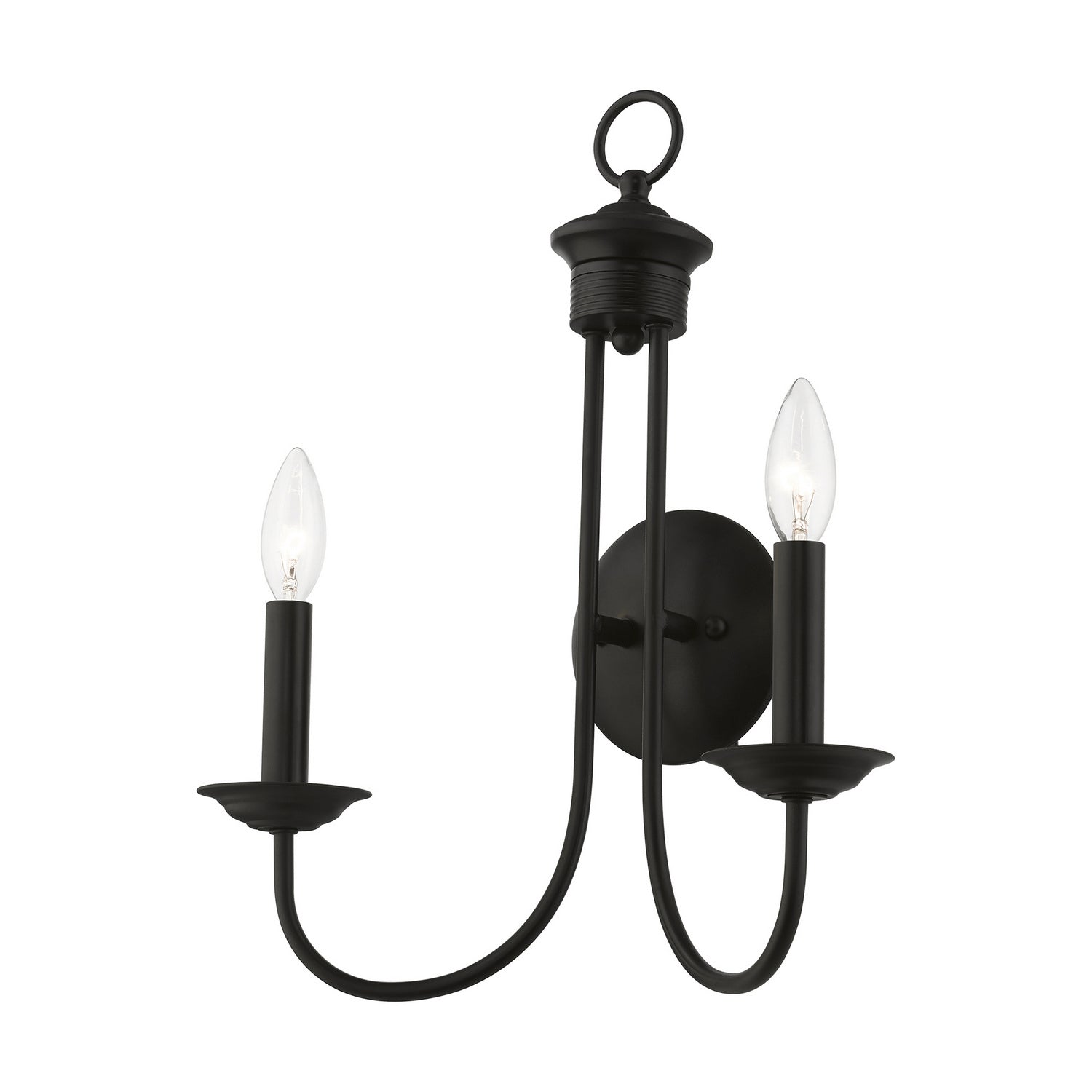 Livex Lighting - 42682-04 - Two Light Wall Sconce - Estate - Black